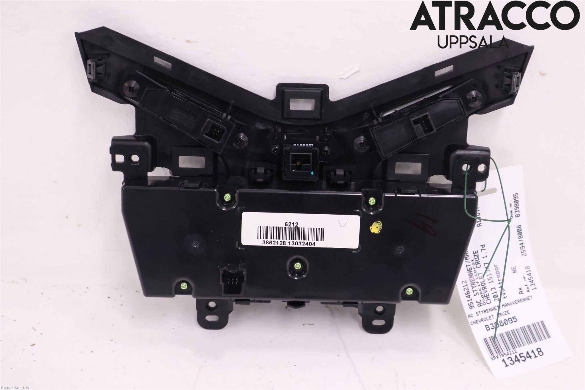GM CHEVROLET CRUZE Varme Ac Betjening-Display