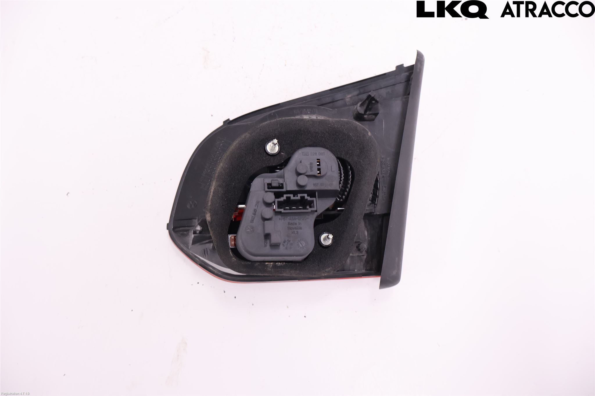Volkswagen VW GOLF VI 09-13 Baklykt Venstre  På Luke(Indre