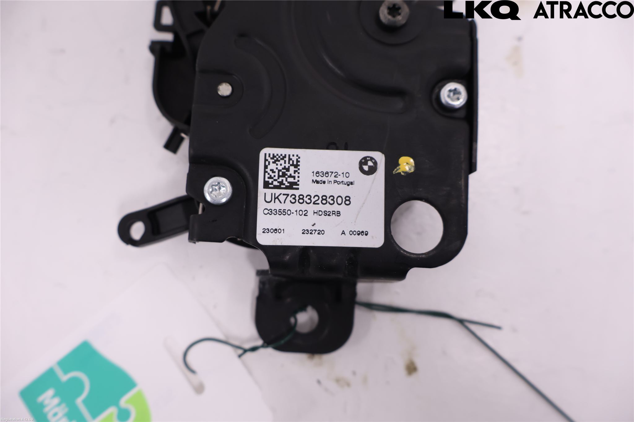 BMW 5 G30/G31/F90 17-23 Bakluke-Lokk Låsekasse