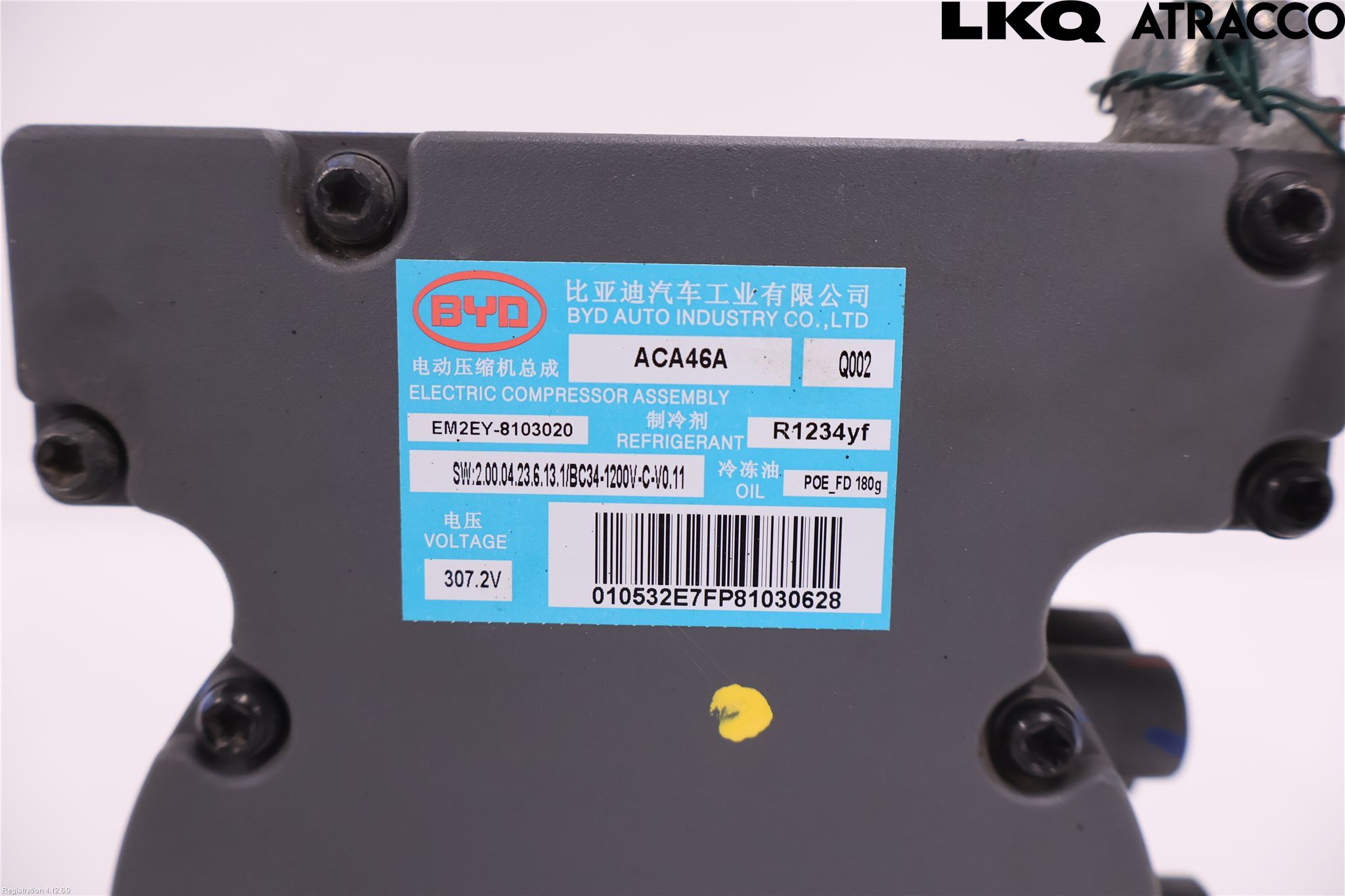 BYD DOLPHIN 21- Varme Ac Kompressor