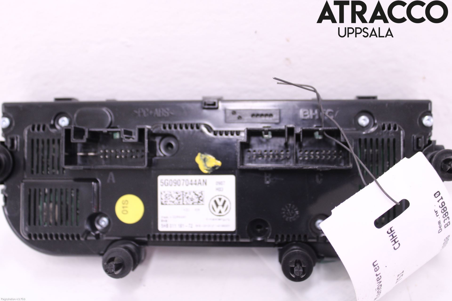 Volkswagen VW GOLF / E-GOLF VII 13-20 Varme Ac Betjening-Display