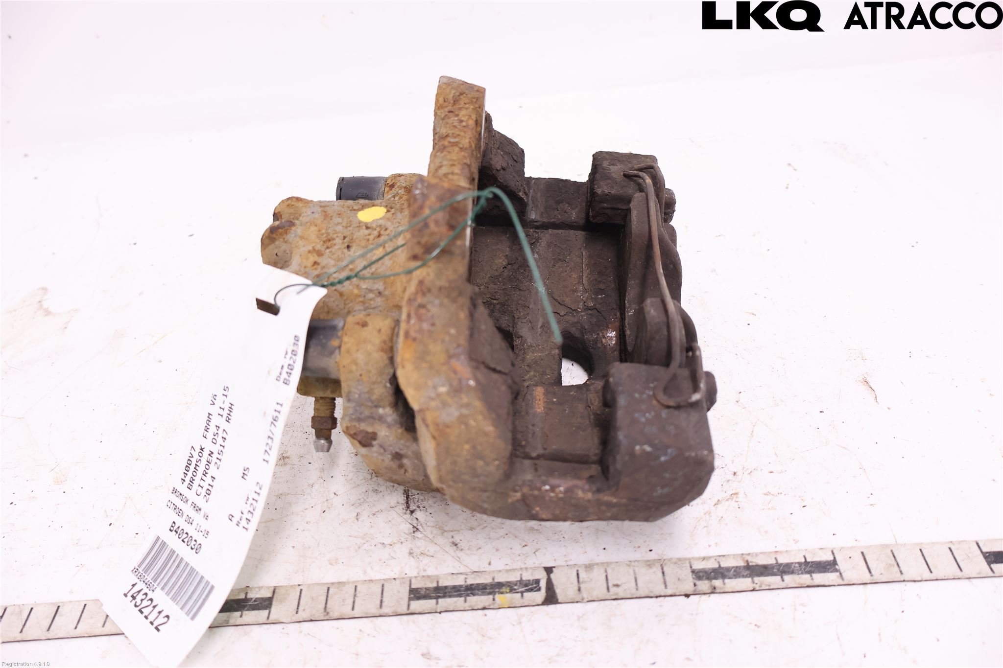 Citroen DS4 Bremsecaliper Foran Venstre