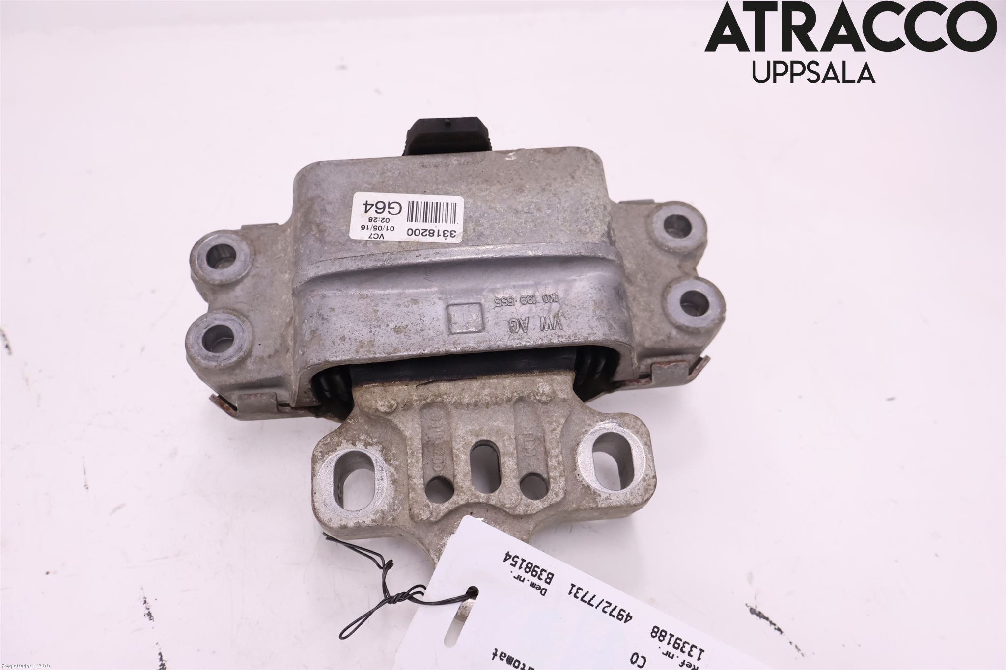 Volkswagen VW CADDY 16-20 Gearkasse Feste Stål-Alu