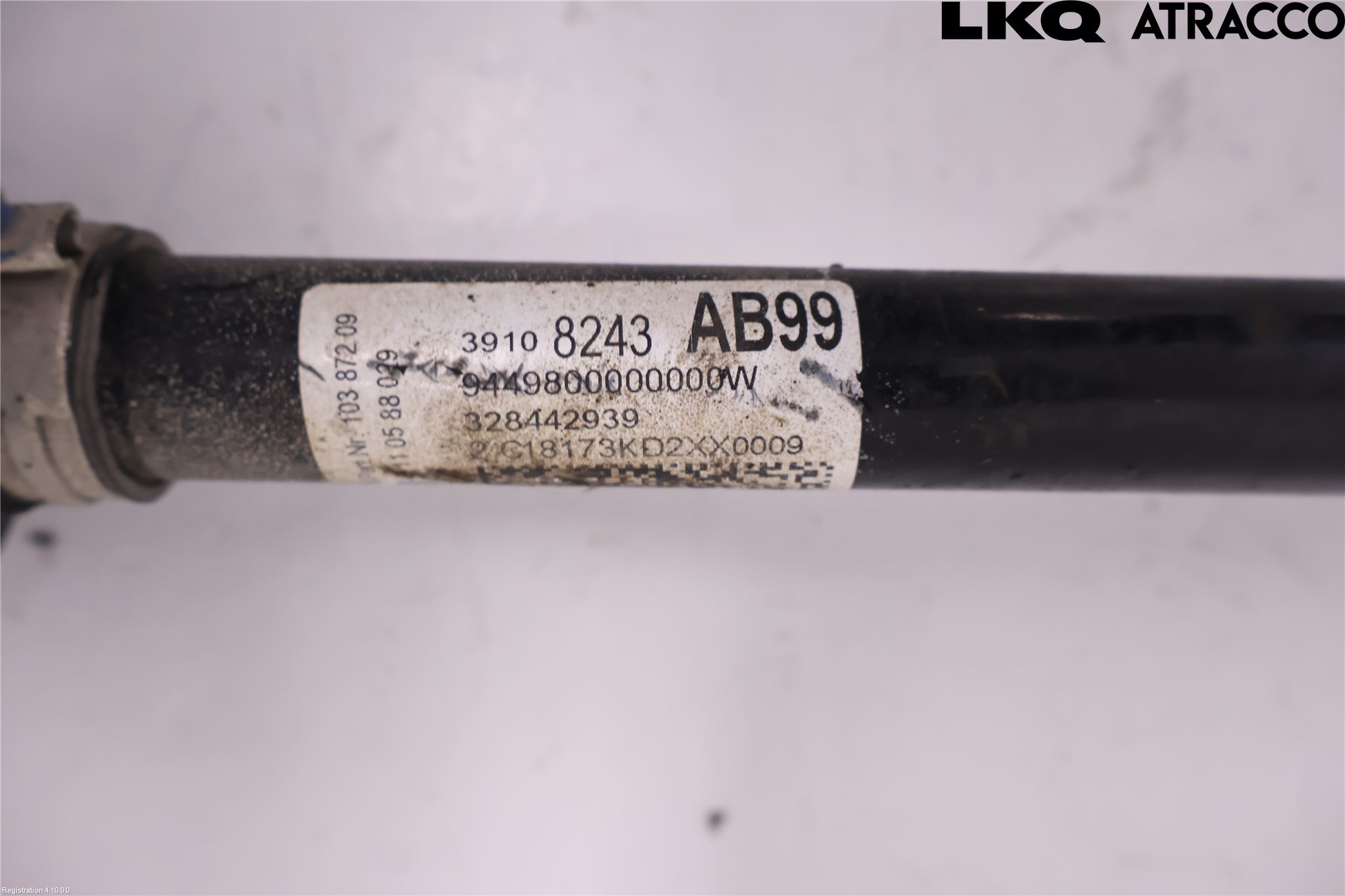 Opel ASTRA K 16-22 Drivaksel Foran Kompl Høyre