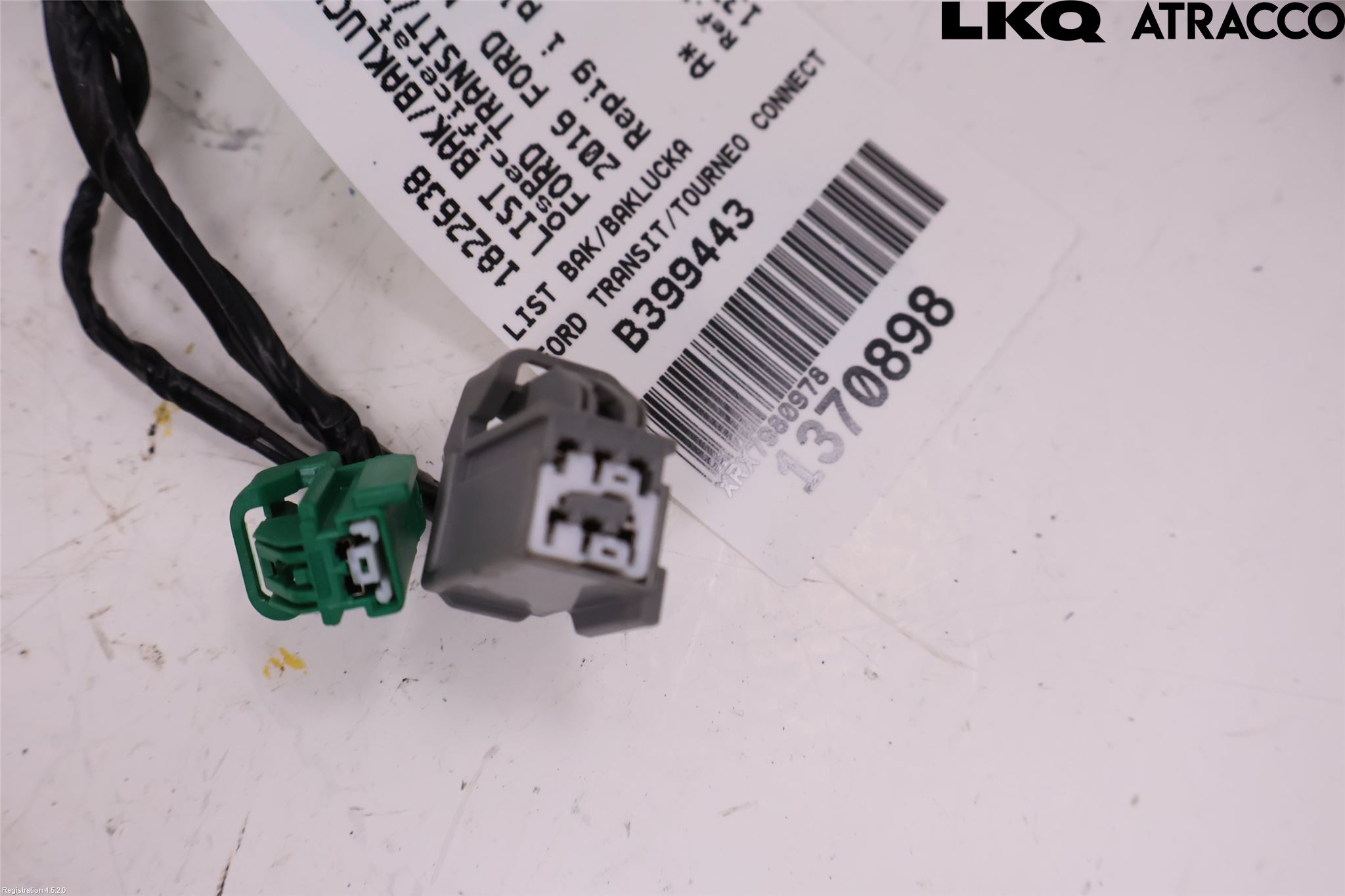 Ford TRANSIT/TOURNEO CONNECT 13-22 List Bak-Bakluke