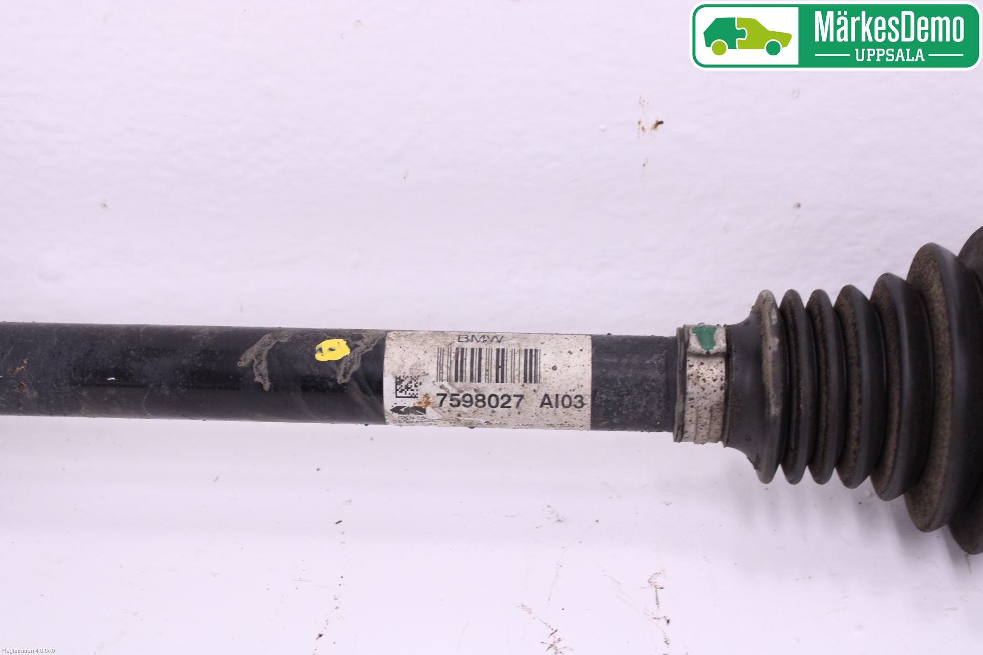 BMW X3 F25 10-17 Drivaksel Foran Kompl Venstre