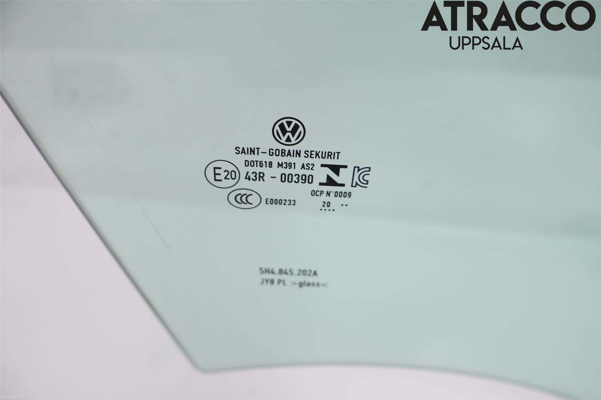 Volkswagen VW GOLF / E-GOLF VIII 20- Dørrute Foran Høyre 4 Dørs
