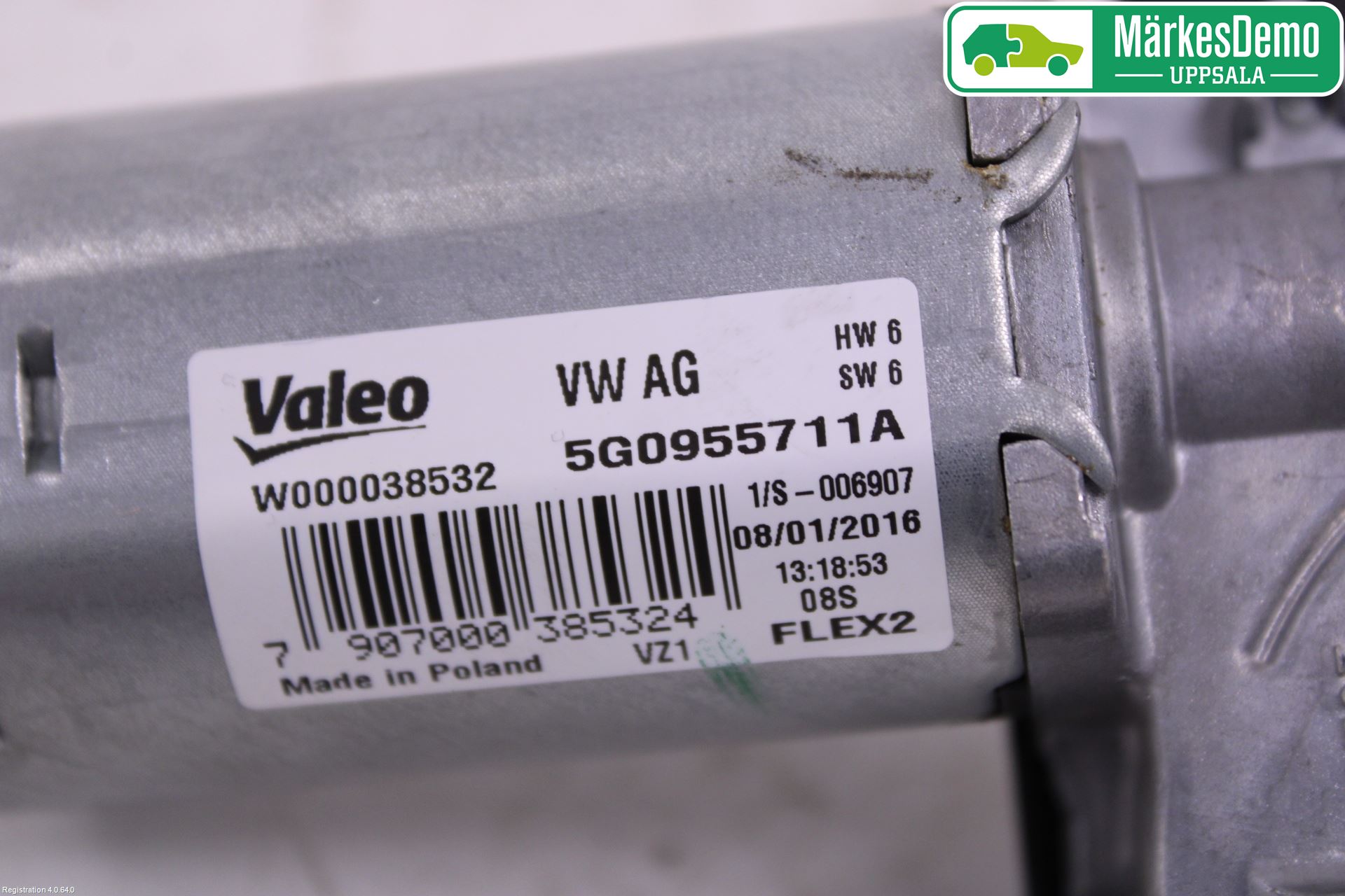Volkswagen VW GOLF / E-GOLF VII 13-20 Viskermotor Bakluke