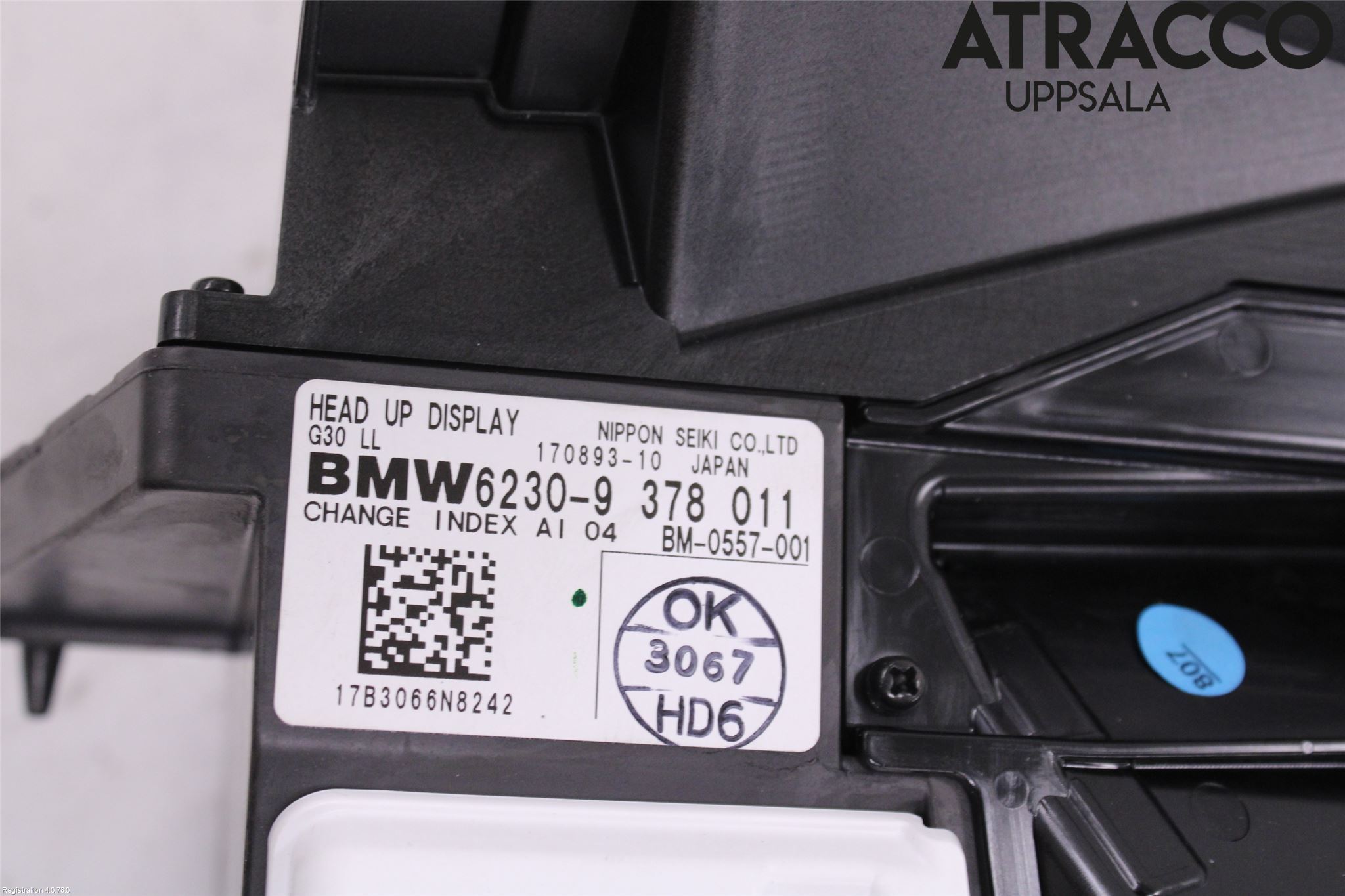 BMW 5 G30/G31/F90 17-23 Instr Skjerm Dvd-Gps-Ac-Tlf