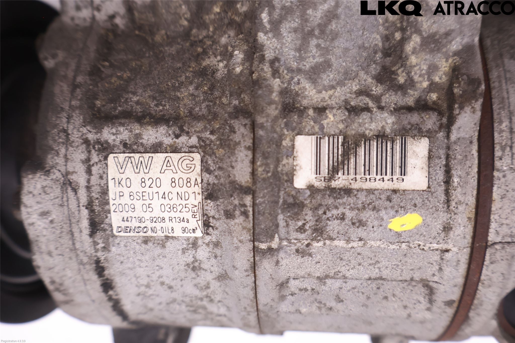 Volkswagen VW TIGUAN 07-16 Varme Ac Kompressor
