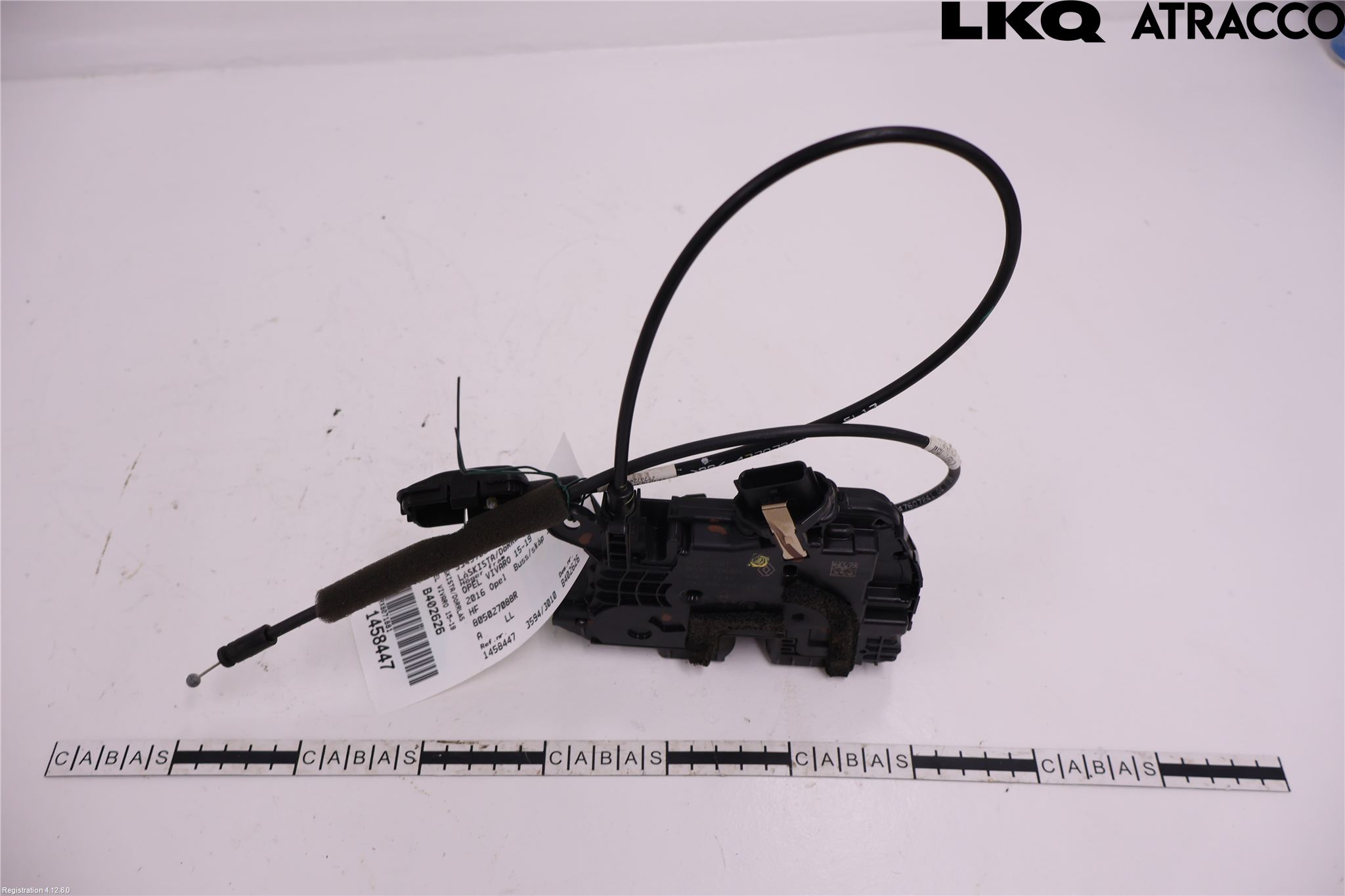 Opel VIVARO 15-19 Dørlås - Låsekasse