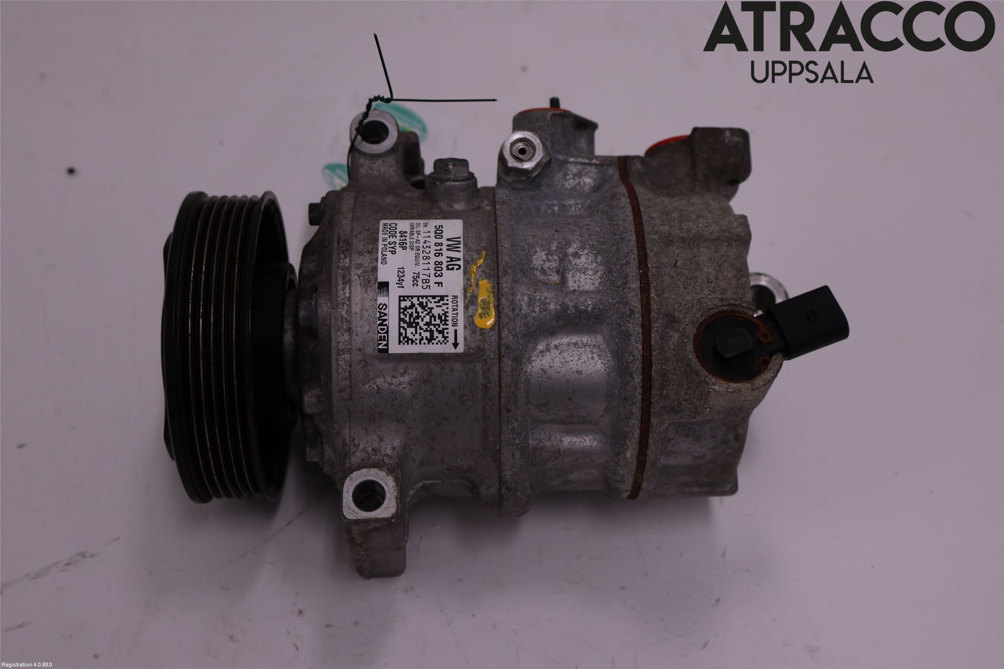 Volkswagen VW CADDY 16-20 Varme Ac Kompressor