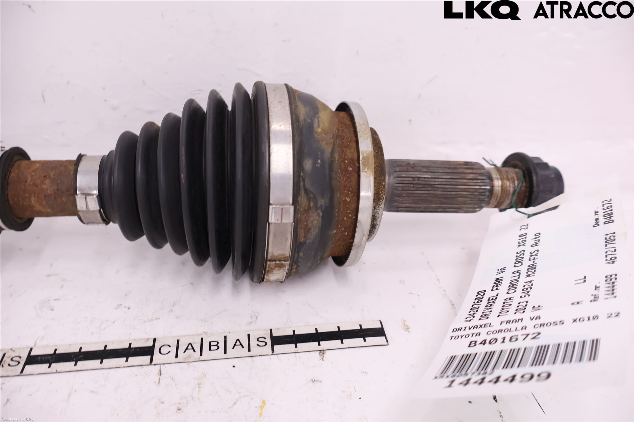 Toyota COROLLA CROSS XG10 22- Drivaksel Foran Kompl Venstre