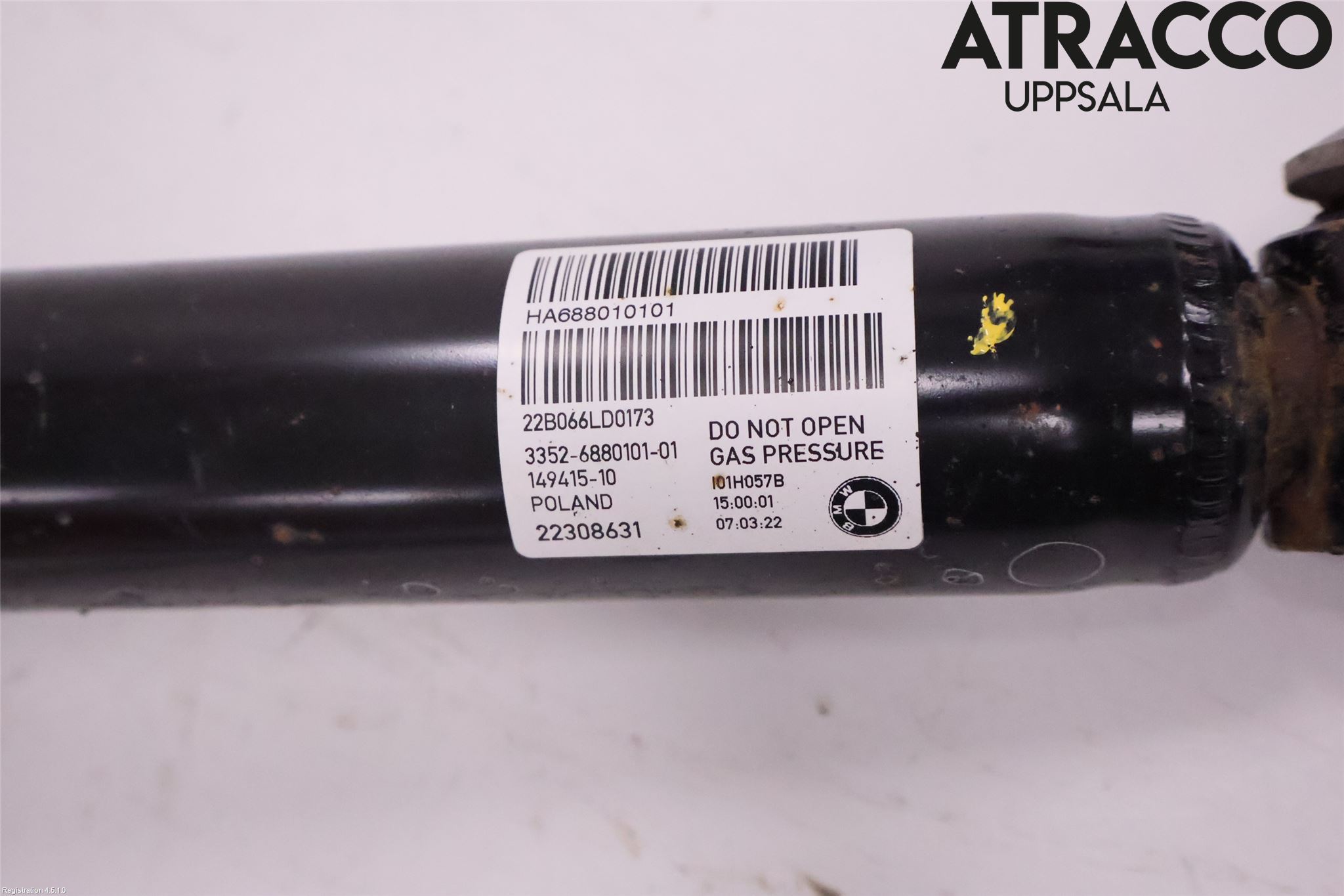 BMW i3 I01 13-22 Støtdemper Bak