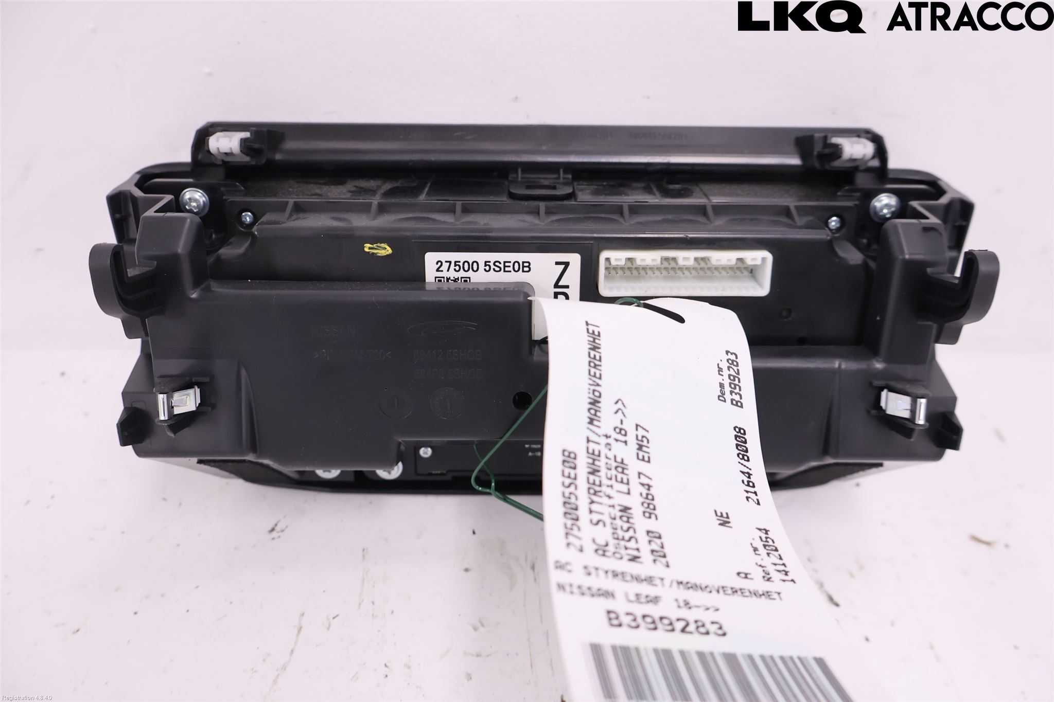 Nissan LEAF 18- Varme Ac Betjening-Display