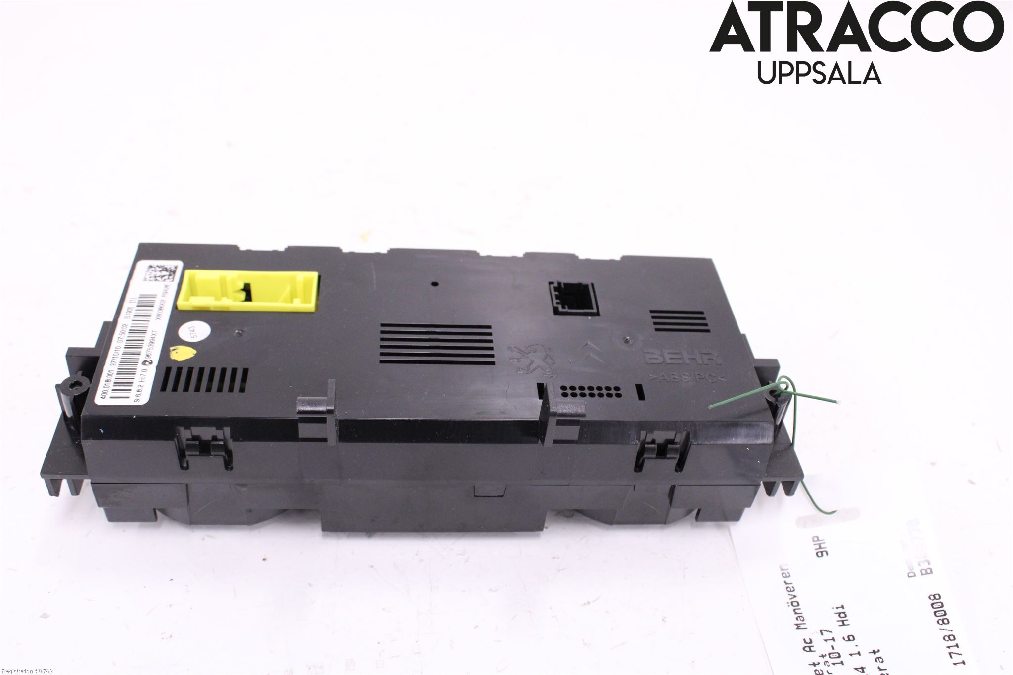 Citroen C3 10-17 Varme Ac Betjening-Display