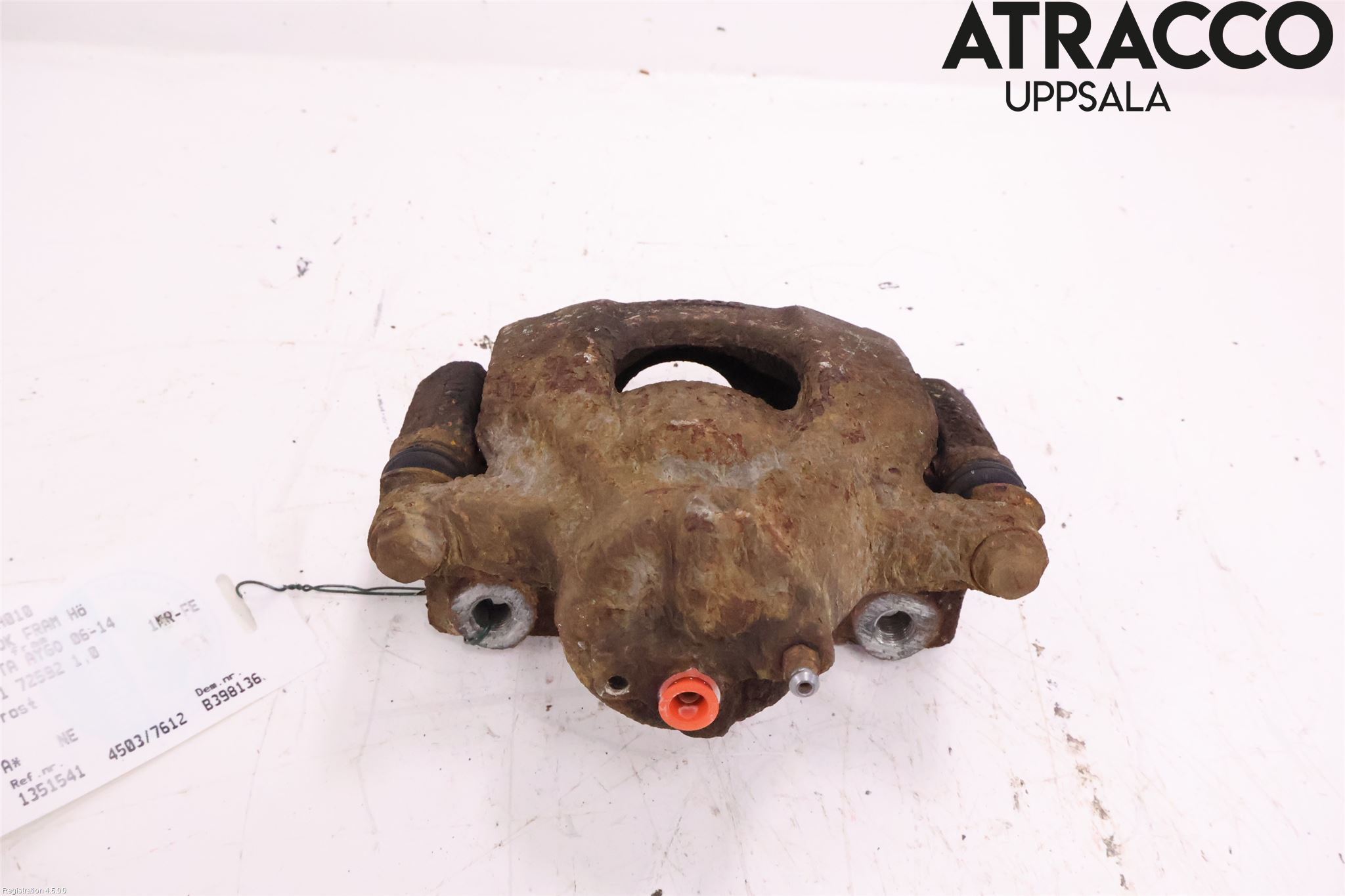 Toyota AYGO 06-14 Bremsecaliper Foran Høyre