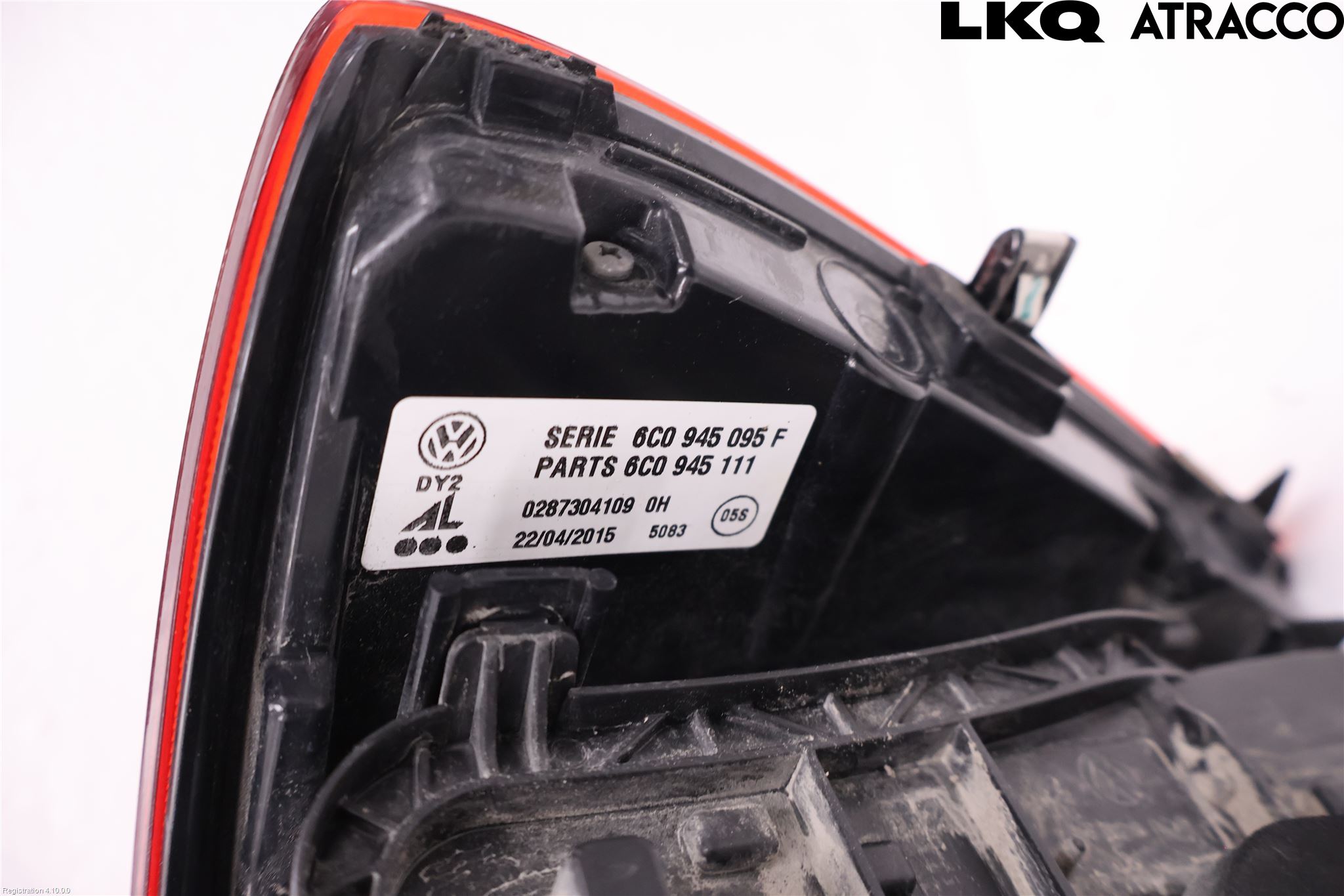 Volkswagen VW POLO 10-17 Baklykt Venstre