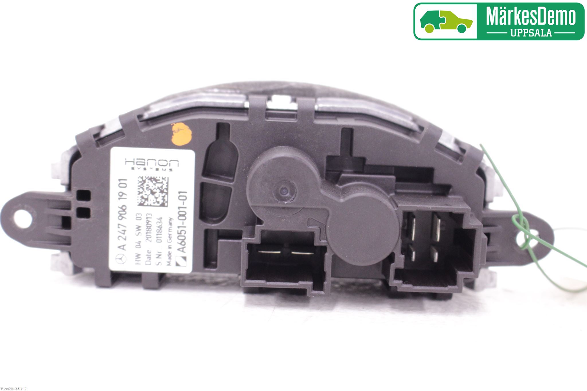 Mercedes-Benz MB A-KLASS (W177) 18- Varmeapparat Viftemotstand