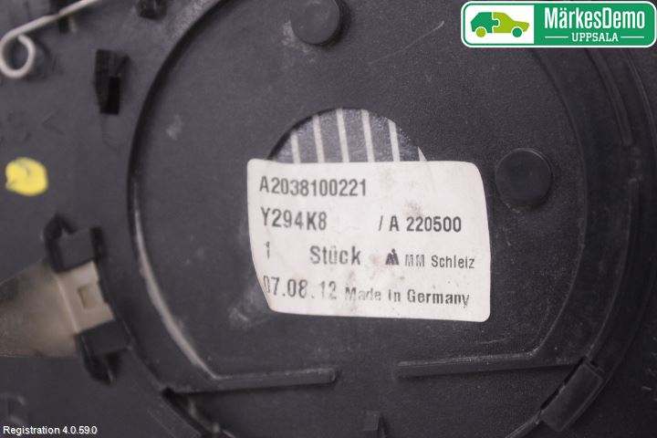 Mercedes-Benz MB C (203) 00-07 Speil Glass H