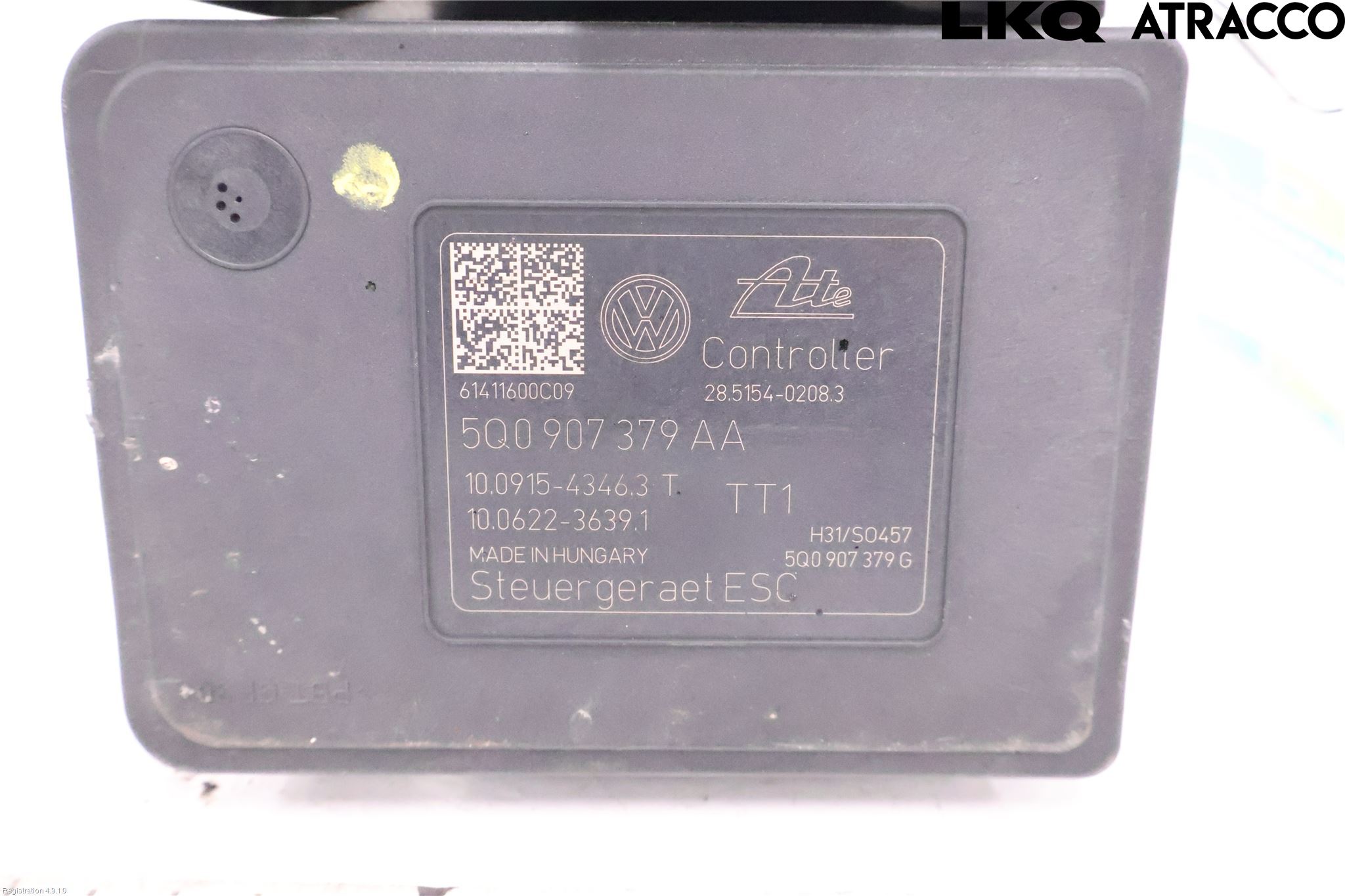 Volkswagen VW GOLF / E-GOLF VII 13-20 Abs Hydraulikkaggregat