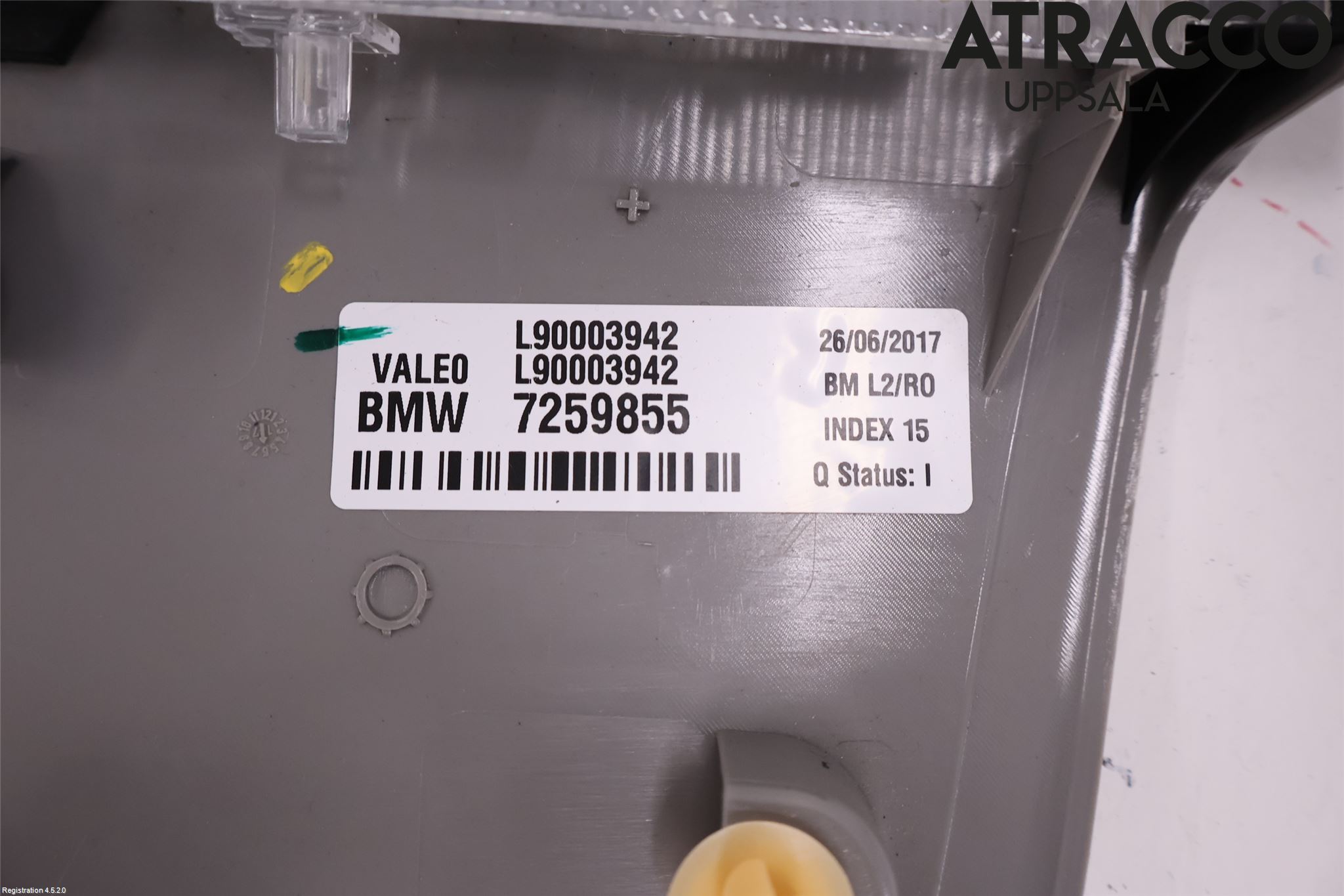BMW 3 F30/F31/F80 12-19 Bremselys Bakrute