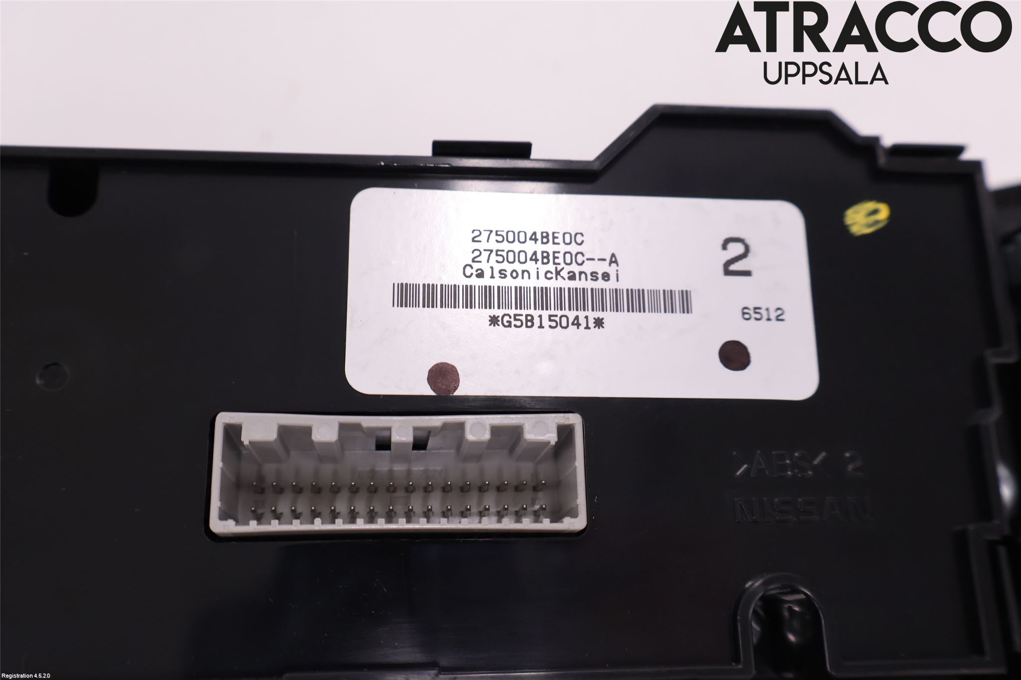 Nissan QASHQAI 14-17 Varme Ac Betjening-Display
