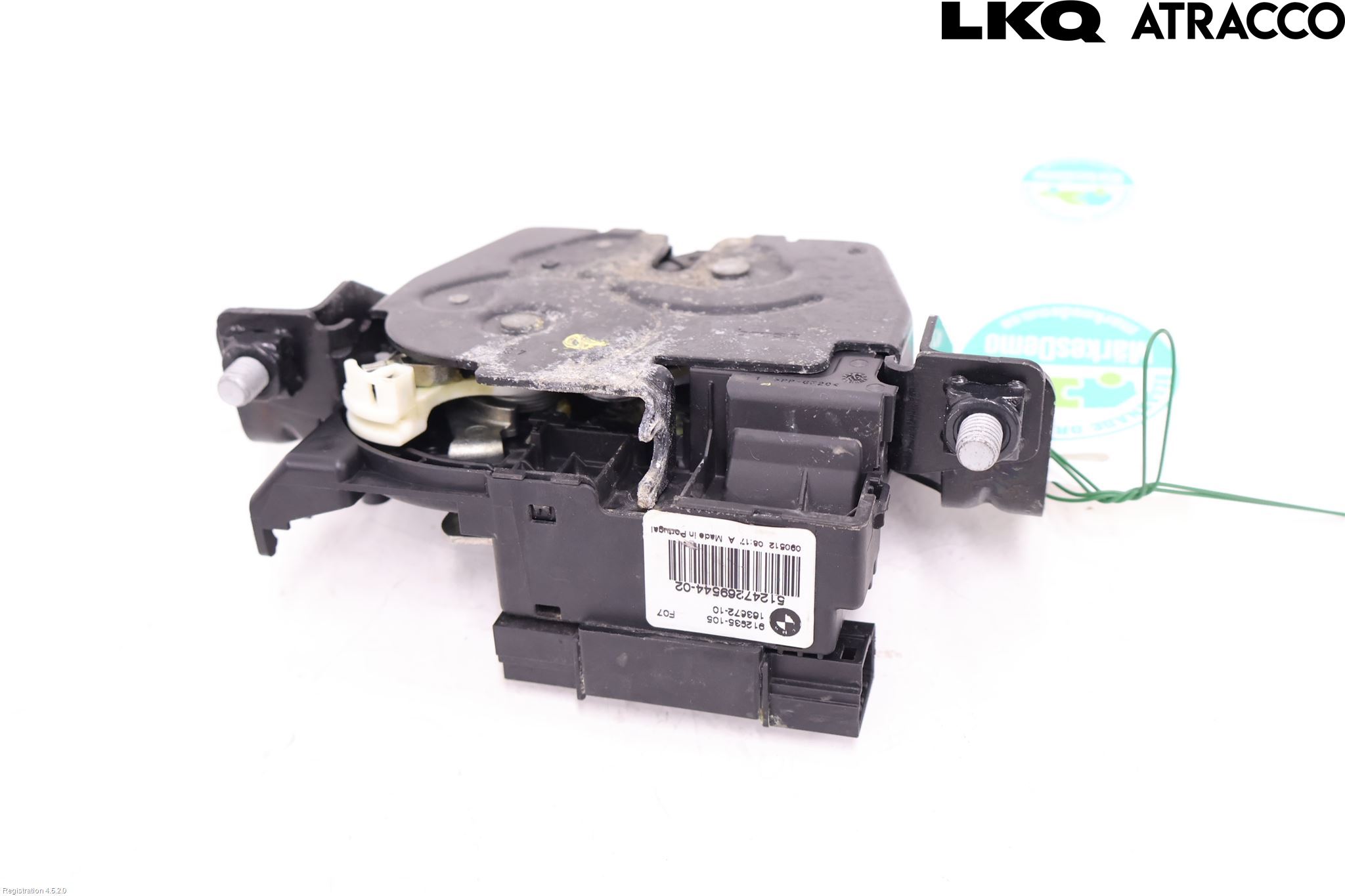 BMW 5 F10/F11/F18 09-17 Bakluke-Lokk Låsekasse