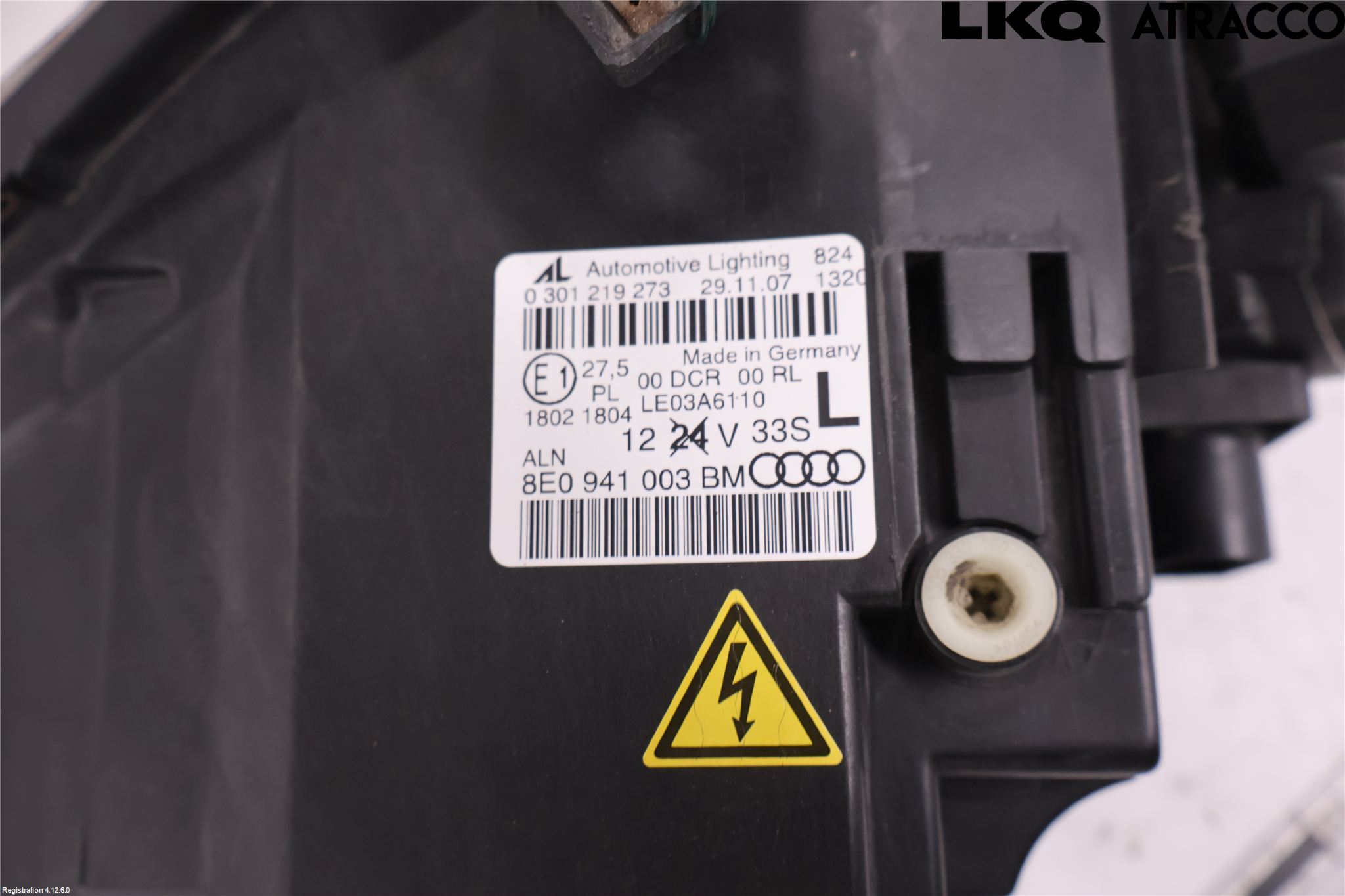 Audi A4/S4 05-07 Frontlykt Venstre