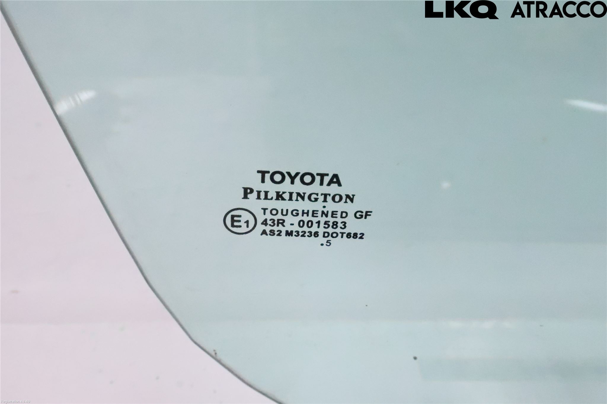 Toyota YARIS XP130 15-20 Dørrute Foran Høyre 4 Dørs