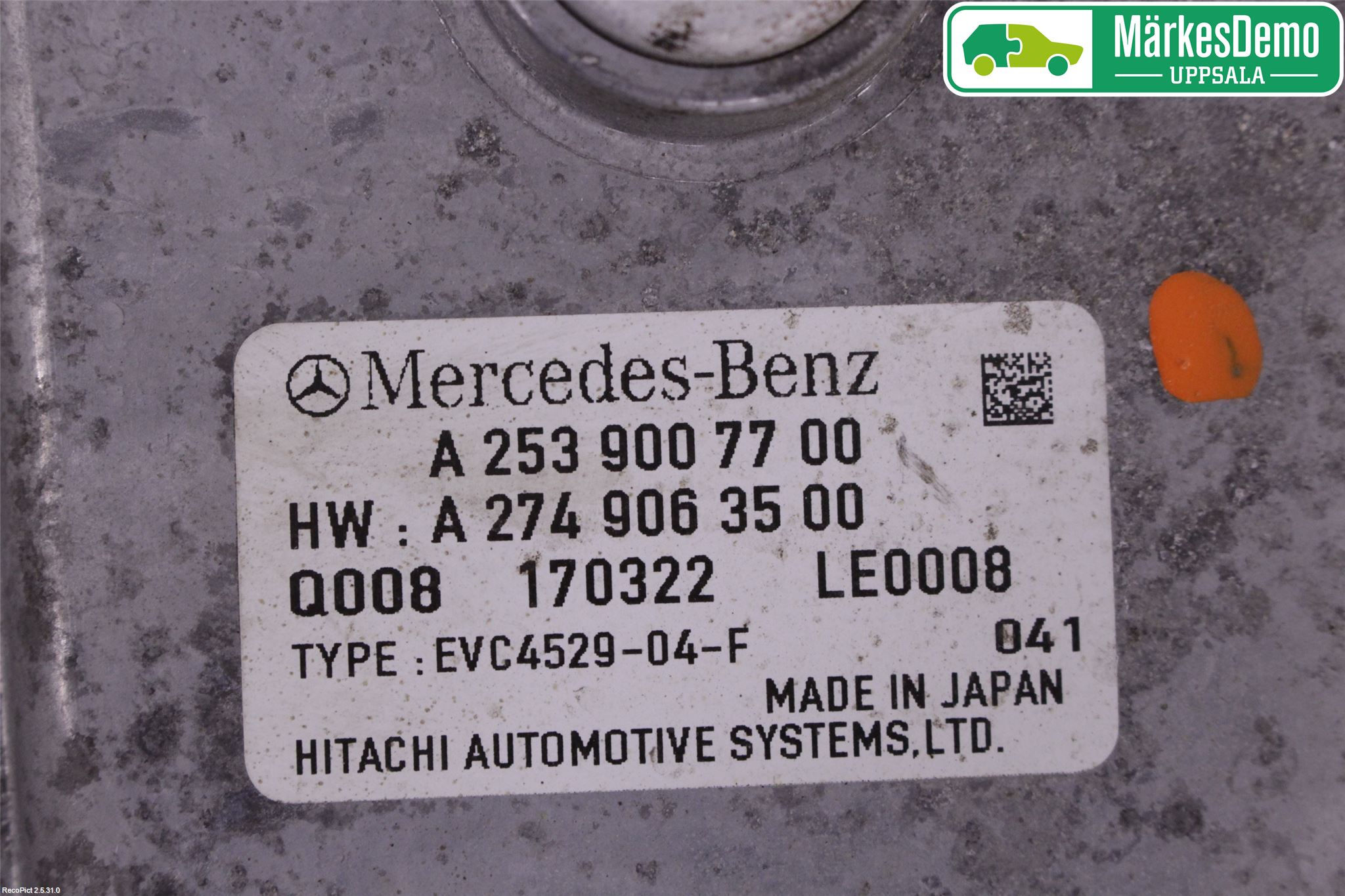 Mercedes-Benz MB GLC-KLASS (X253/C253) 15-22 Styreenhet Girkasse Enhet