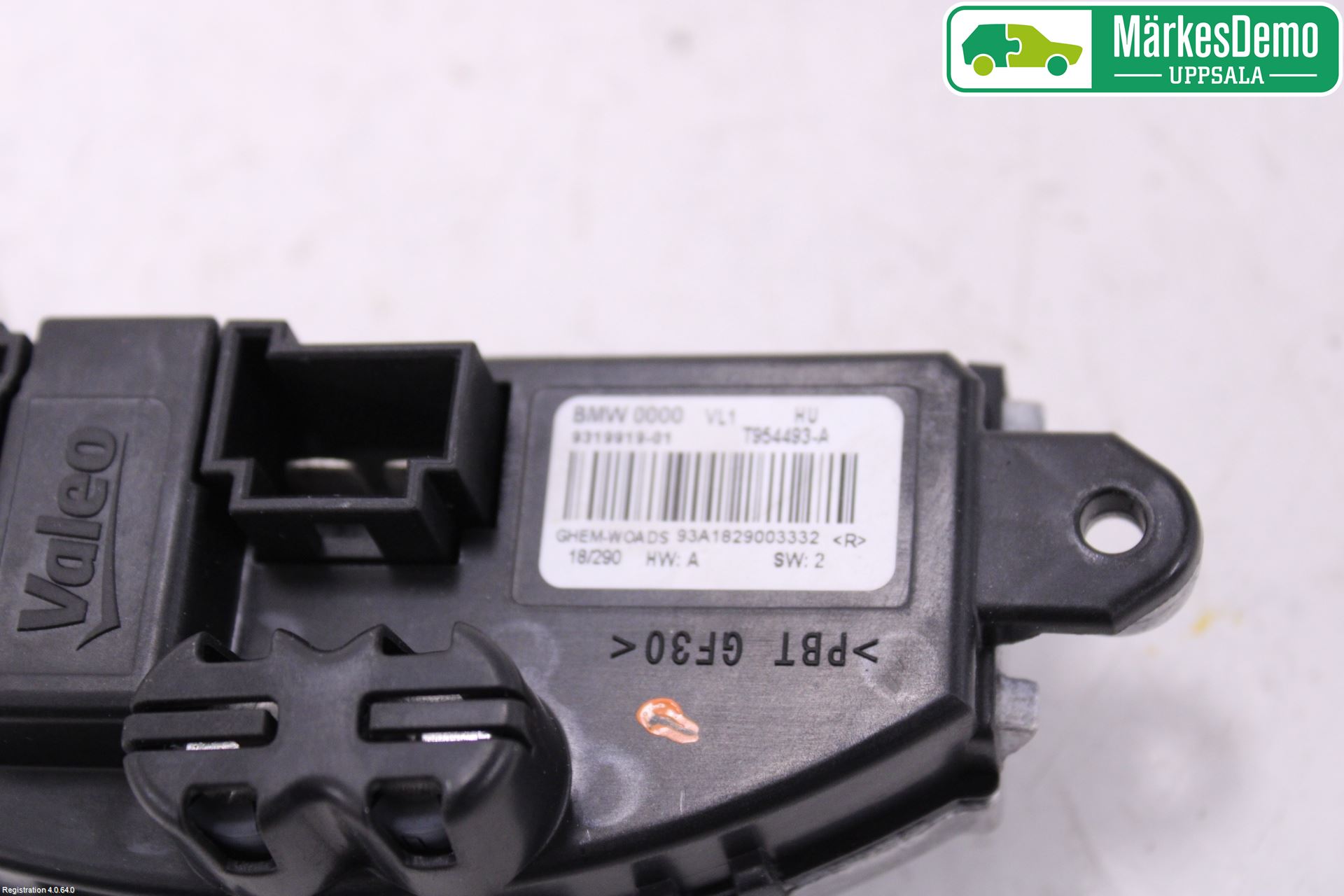 BMW 3 F30/F31/F80 12-19 Varmeapparat Viftemotstand