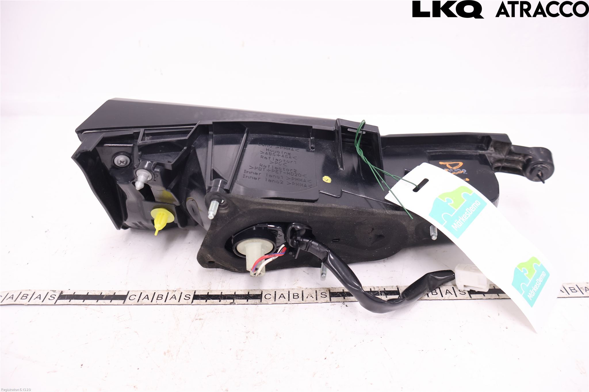 Lexus NX 300h 15-21 Baklykt Høyre  På Luke(Indre)