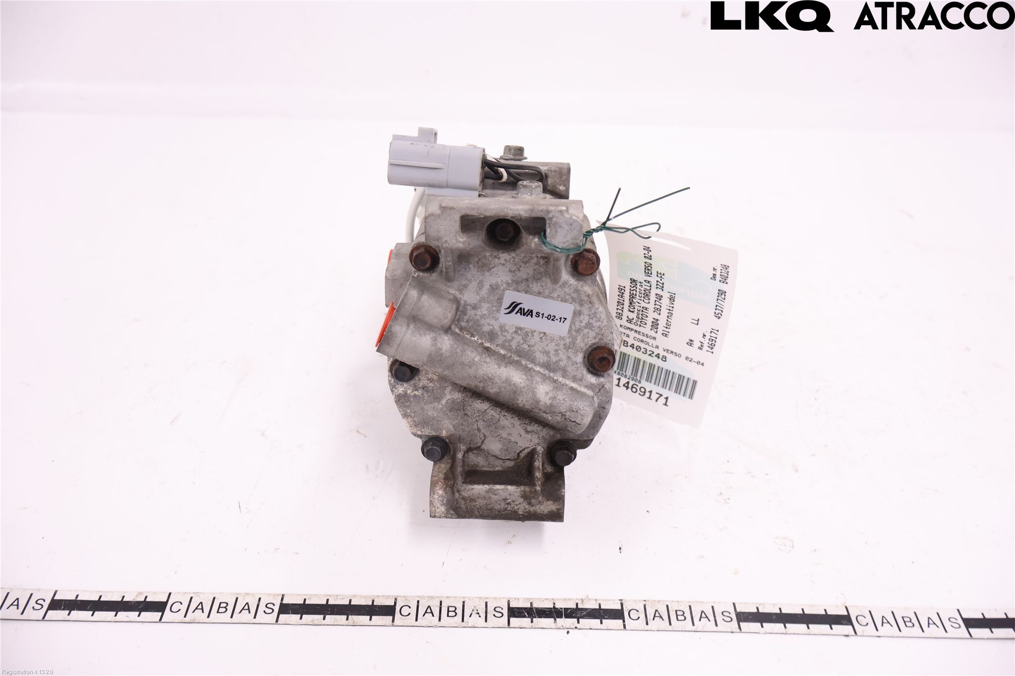 Toyota COROLLA VERSO 02-04 Varme Ac Kompressor