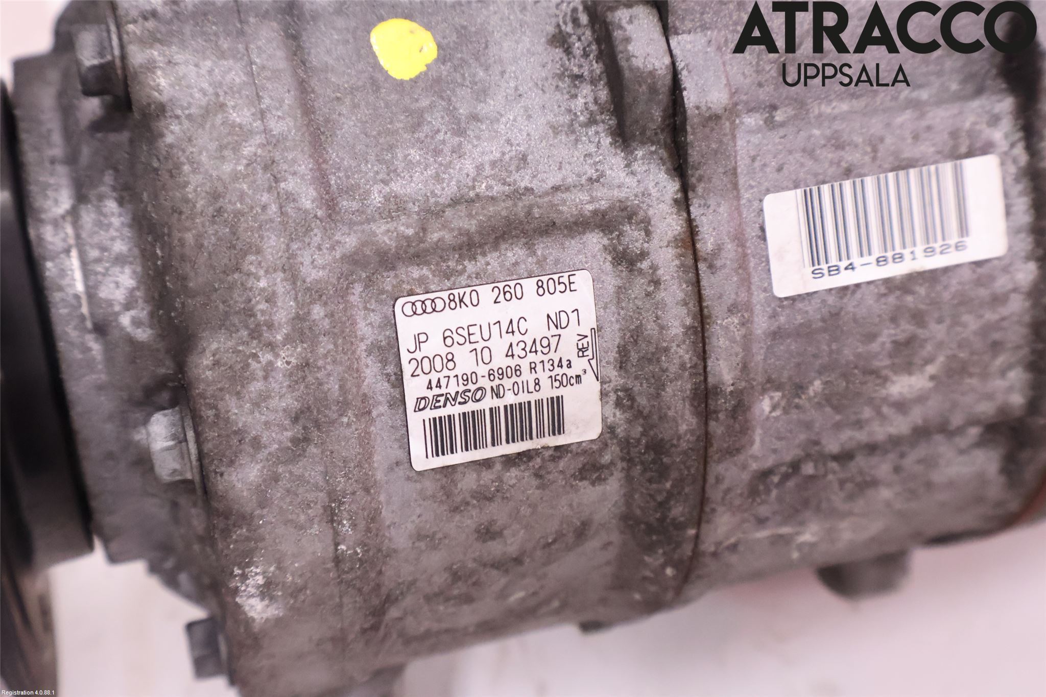 Audi A4/S4 08-11 Varme Ac Kompressor