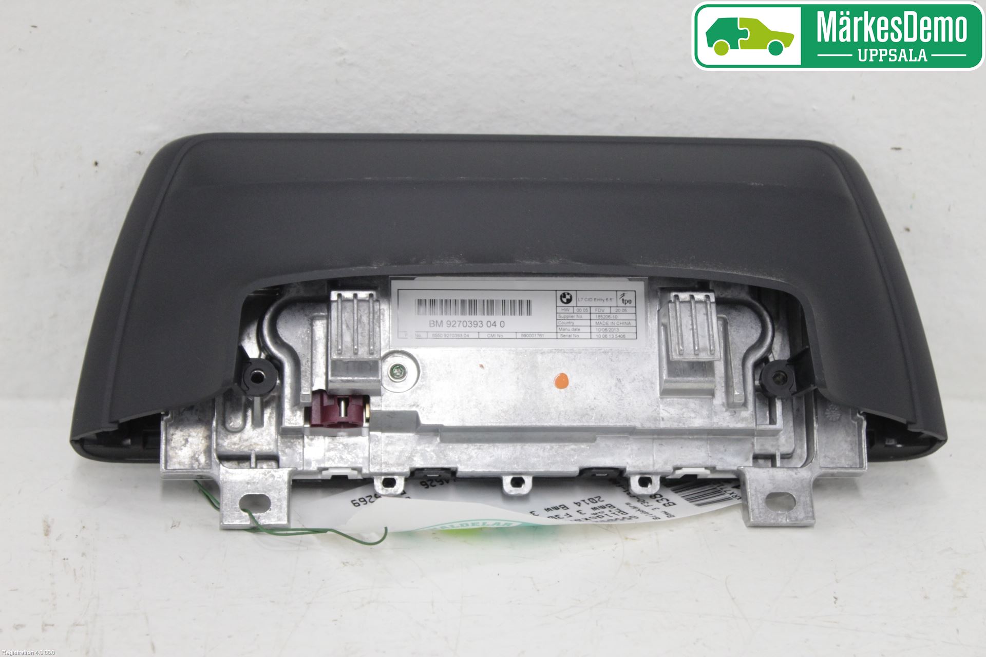 BMW 3 F30/F31/F80 12-19 Instr Skjerm Dvd-Gps-Ac-Tlf