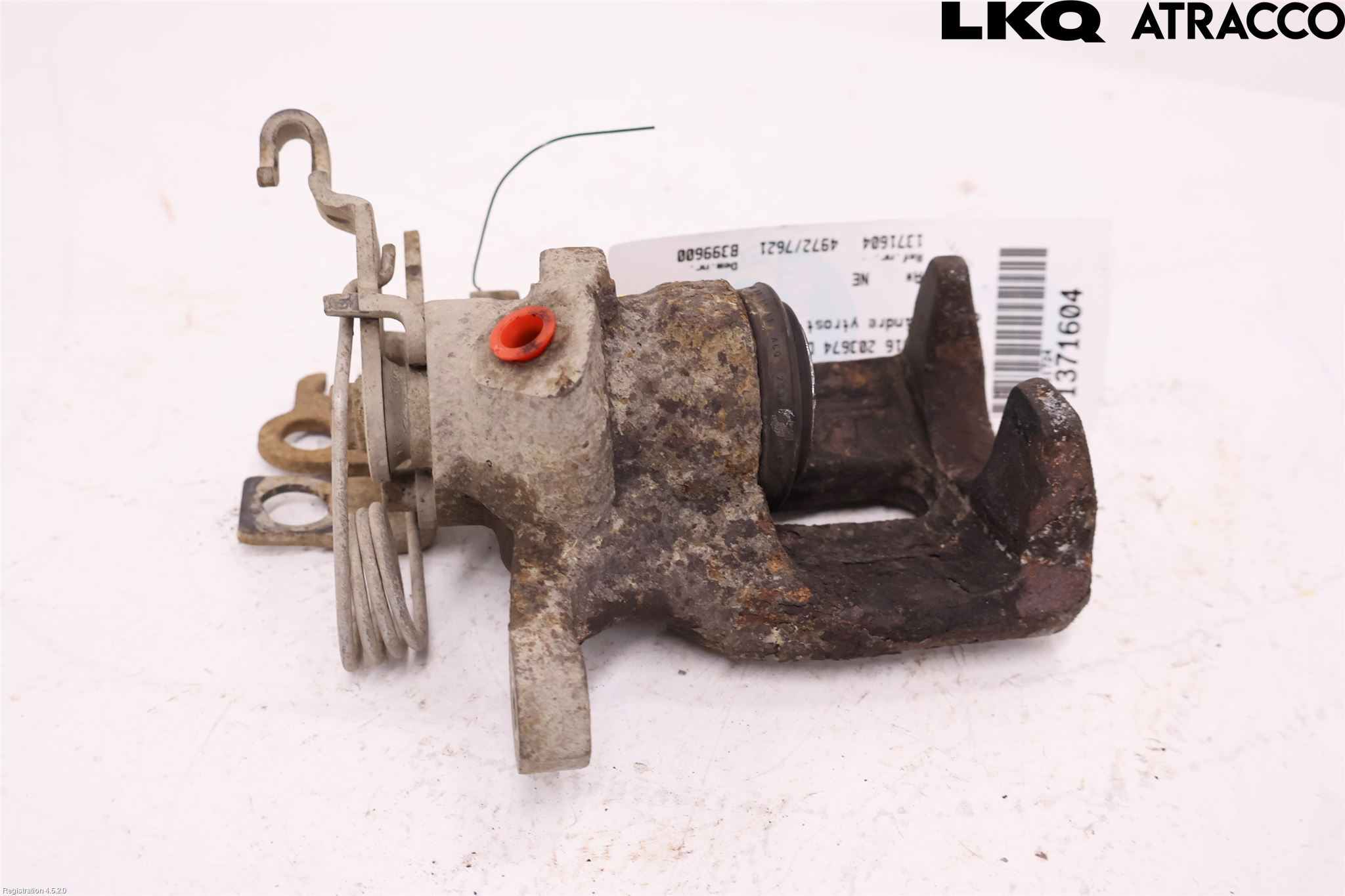 Volkswagen VW CADDY 16-20 Bremsecaliper Bak Venstre