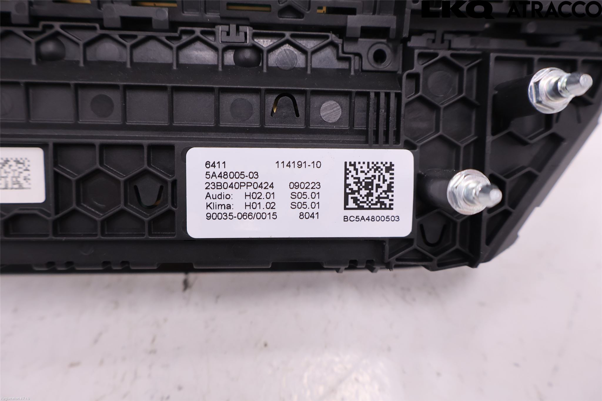 BMW 5 G30/G31/F90 17-23 Varme Ac Betjening-Display