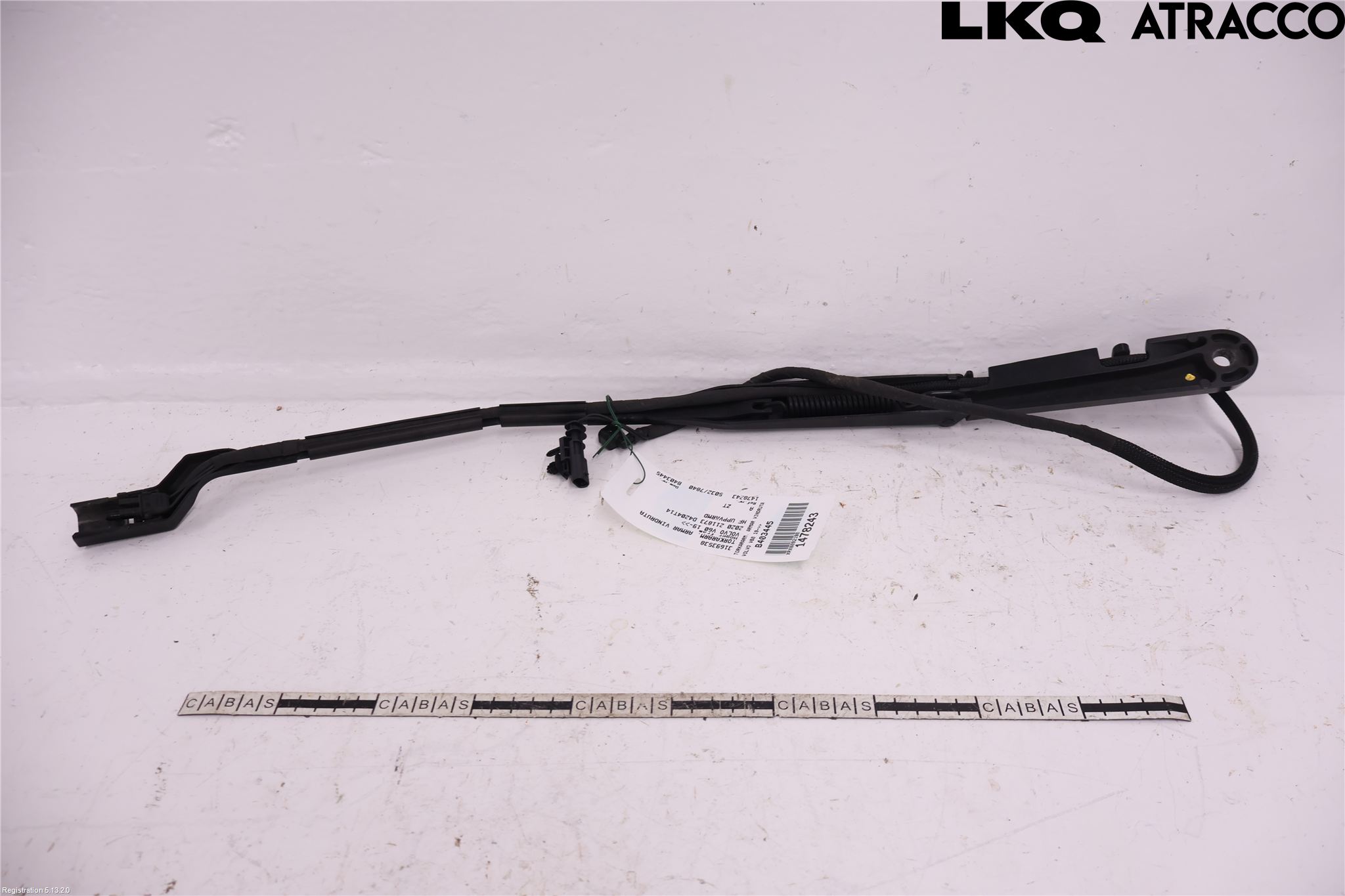 Volvo V60 19- Viskerarm-Armer Frontrute