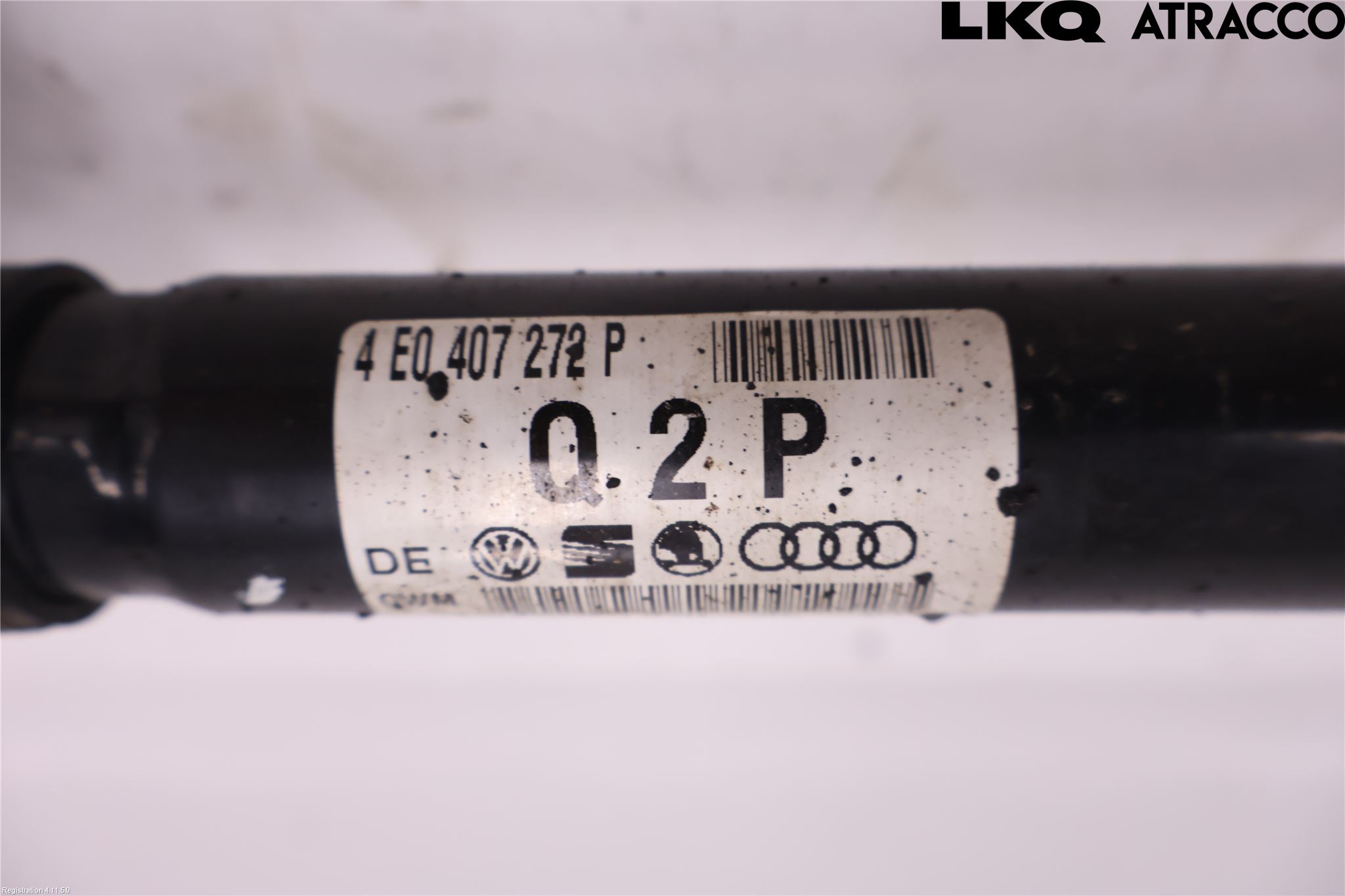 Audi A8/S8 4E  02-09 Drivaksel Foran Kompl Høyre