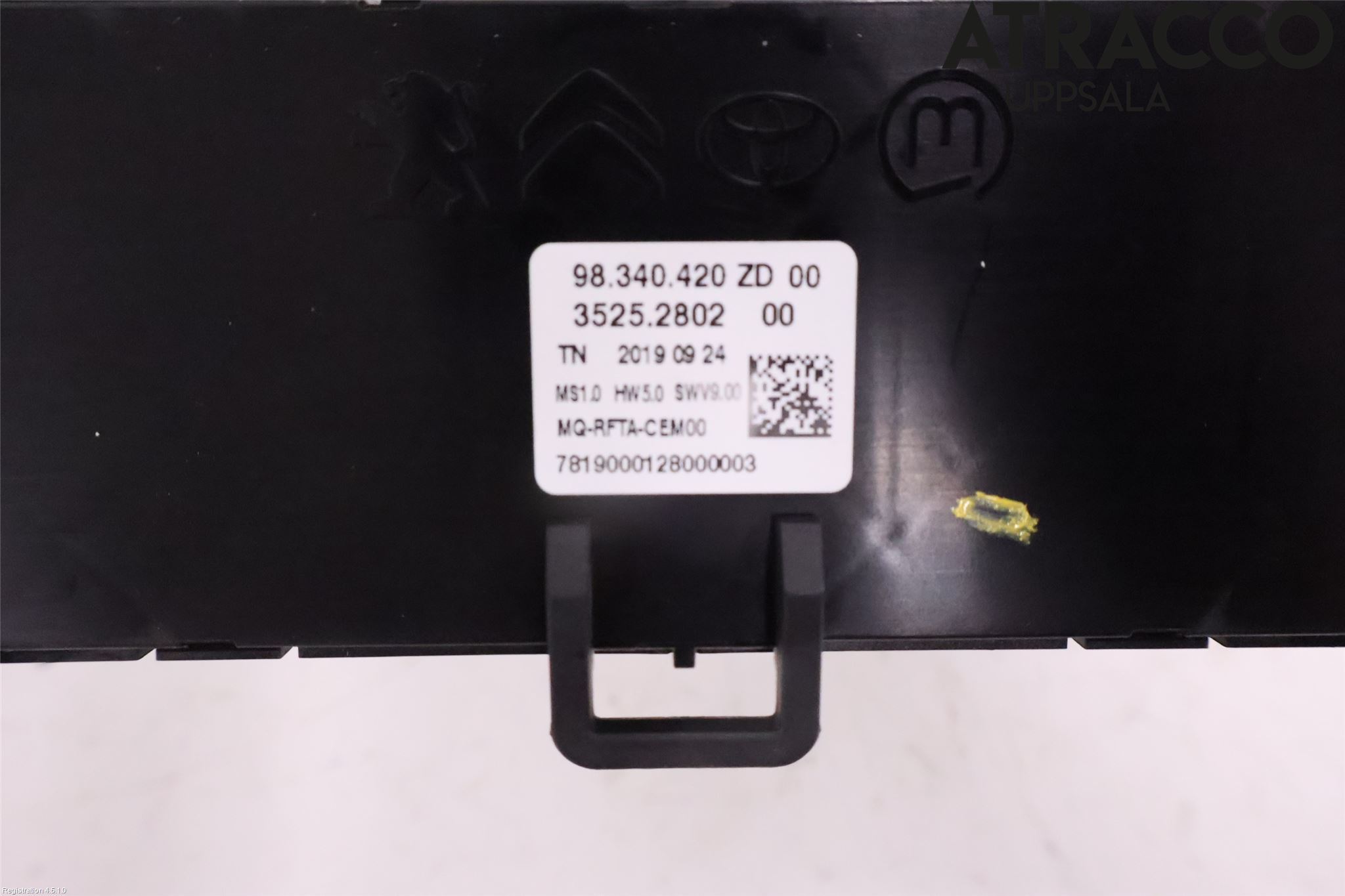 Peugeot PARTNER/E-PARTNER 19- Varme Ac Betjening-Display