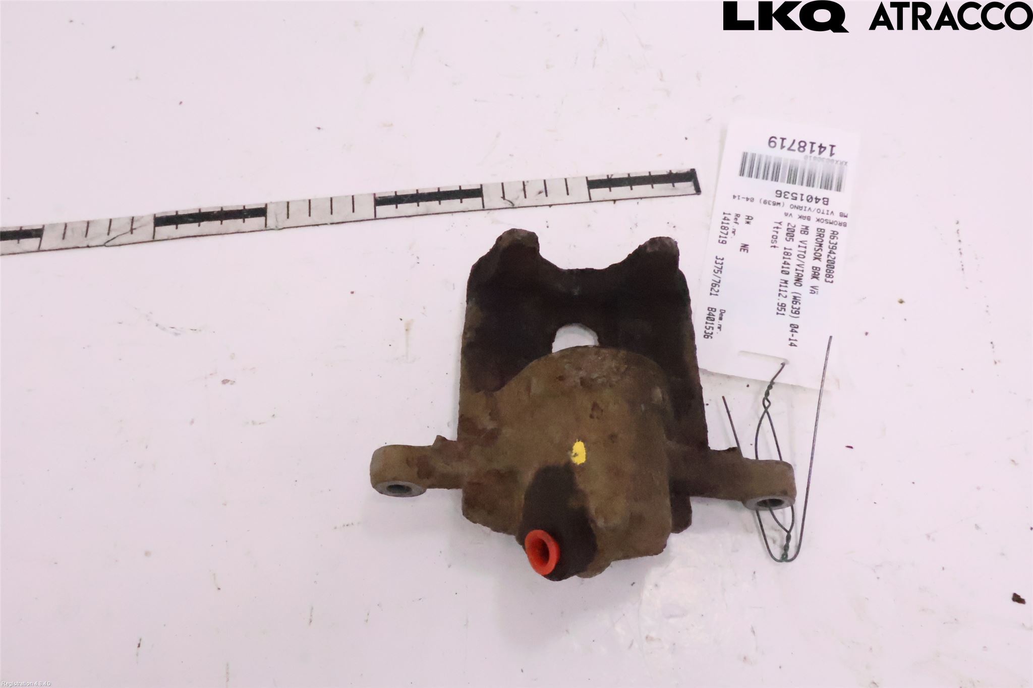 Mercedes-Benz MB VITO/VIANO (W639) 04-14 Bremsecaliper Bak Venstre