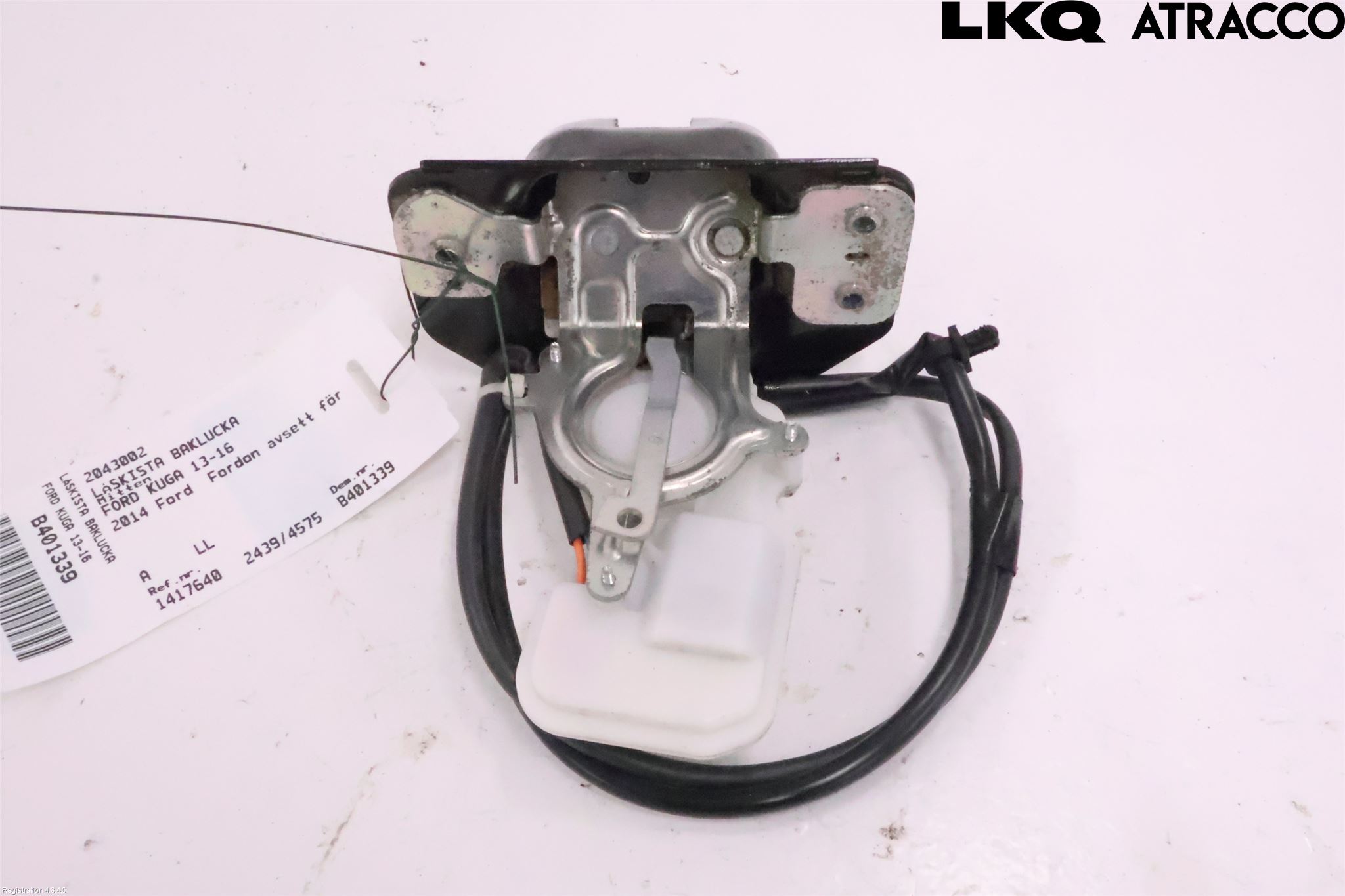 Ford KUGA 13-16 Bakluke-Lokk Låsekasse