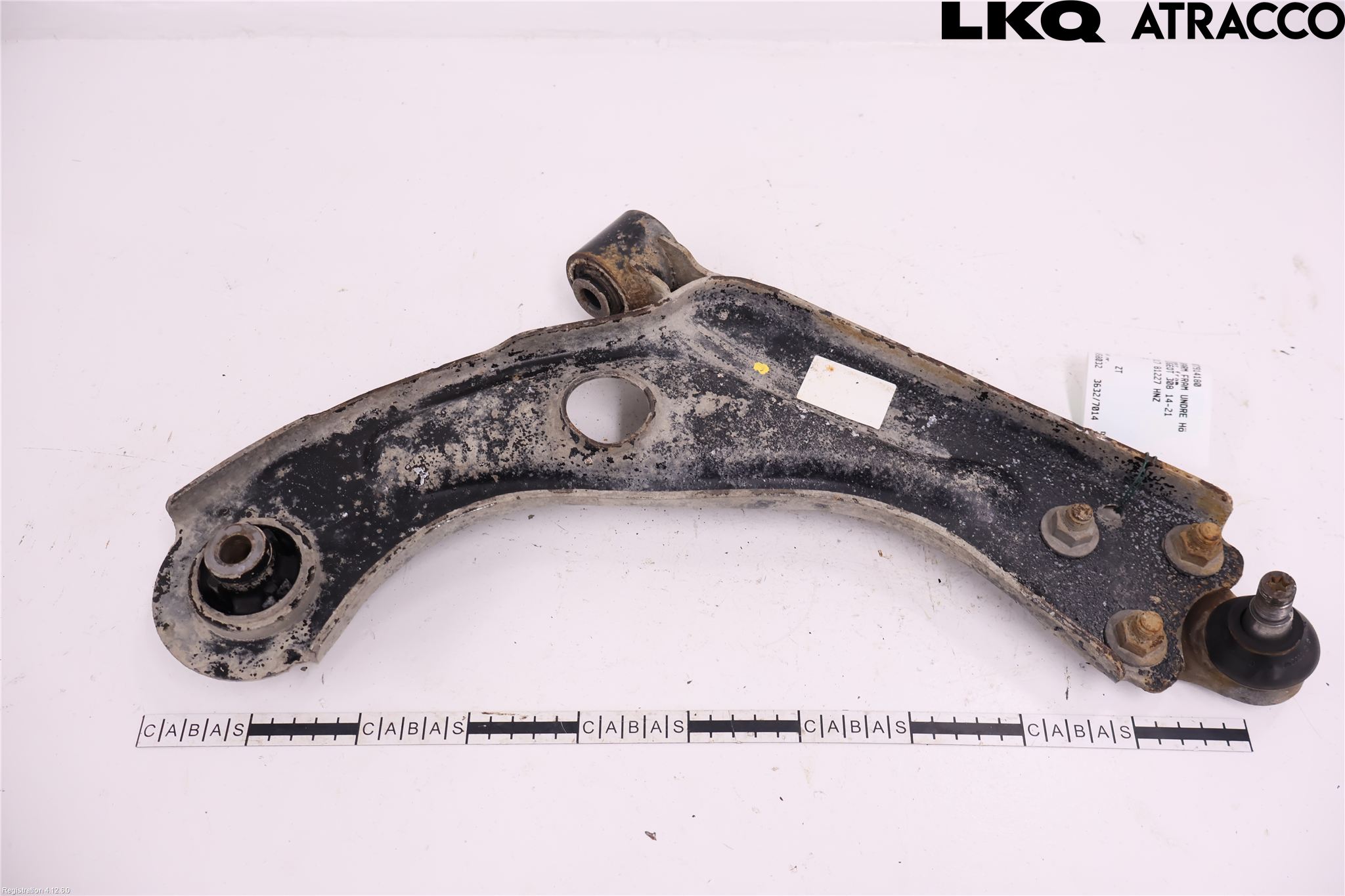 Peugeot 308 14-21 Bærearm Foran Høyre Nedre
