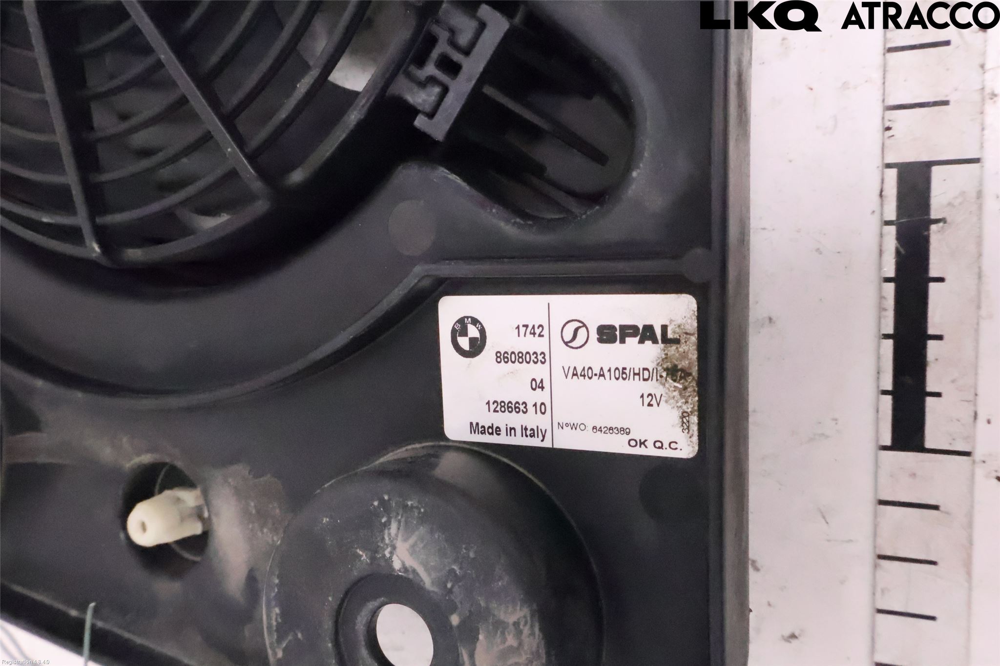 BMW i3 I01 13-22 Kjølevifte Elektrisk