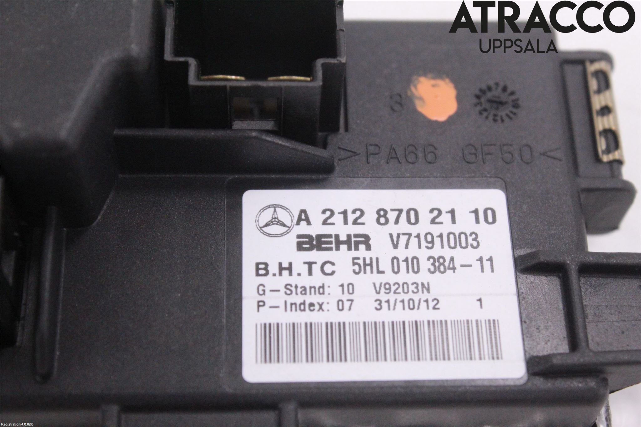 Mercedes-Benz MB E-KLASS (W212) 09-16 Varmeapparat Viftemotstand