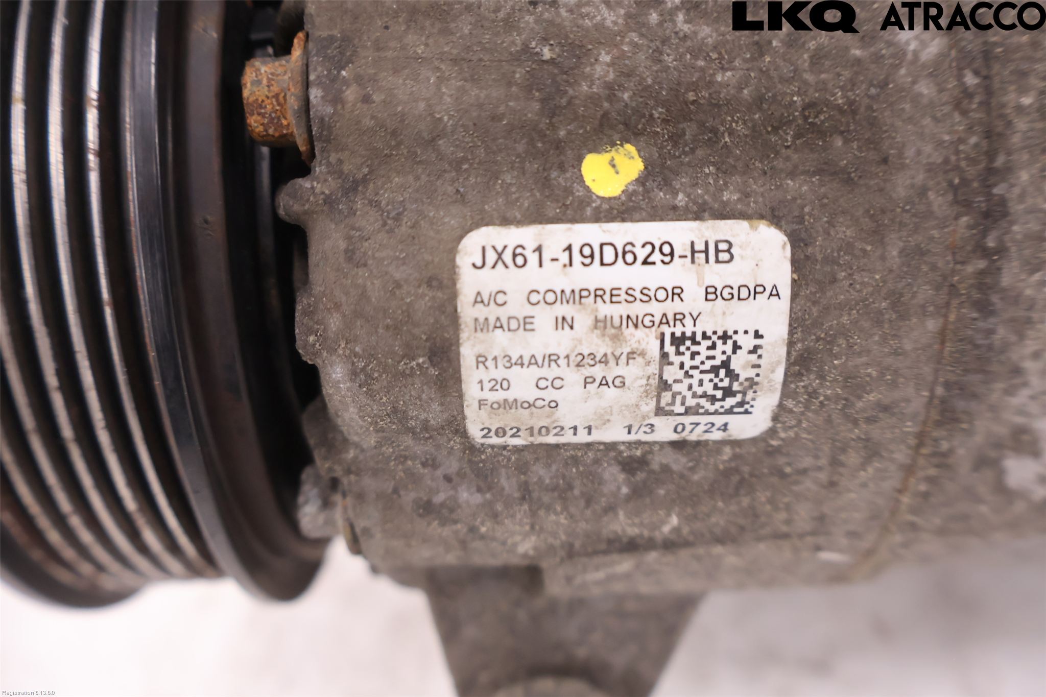 Ford TRANSIT/TOURNEO CONNECT 13-22 Varme Ac Kompressor