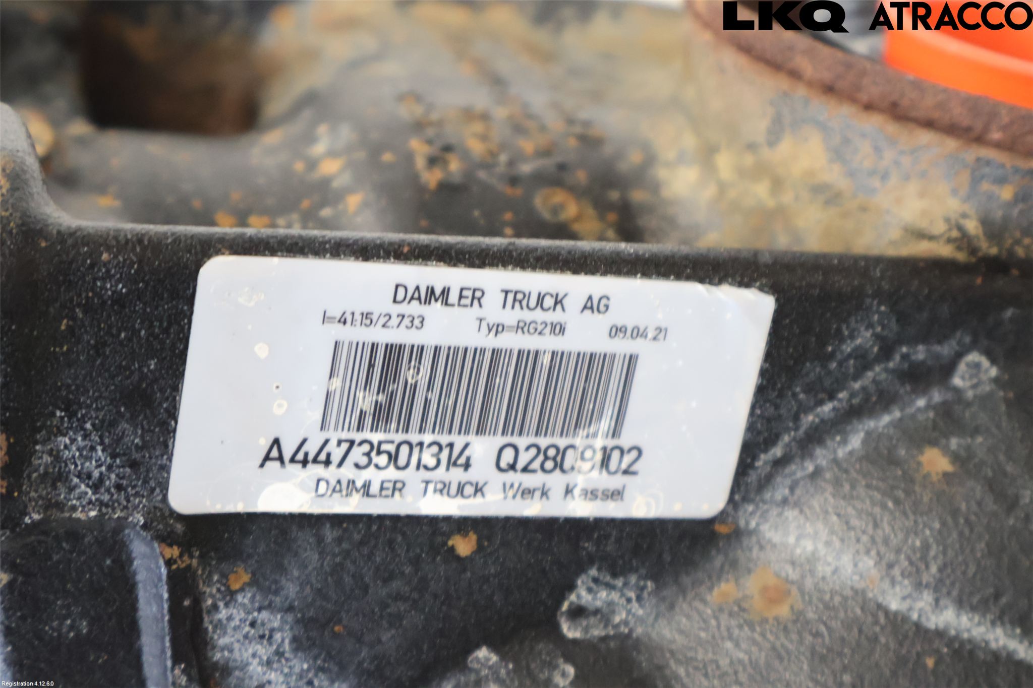 Mercedes-Benz MB VITO/V-KLASS (W640,W447,W448) 14- Bakaksel Kardang Bak -Diff