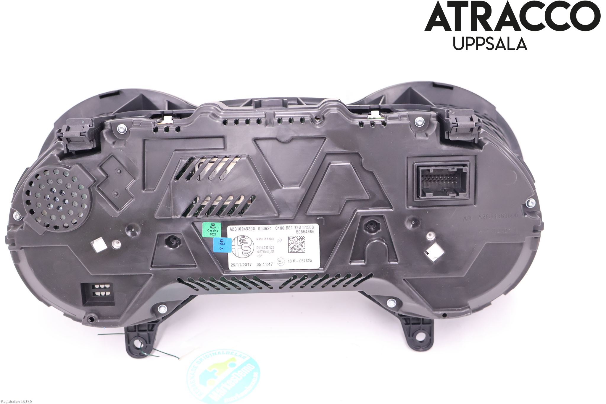 Alfa STELVIO 17- Instr Speedometer