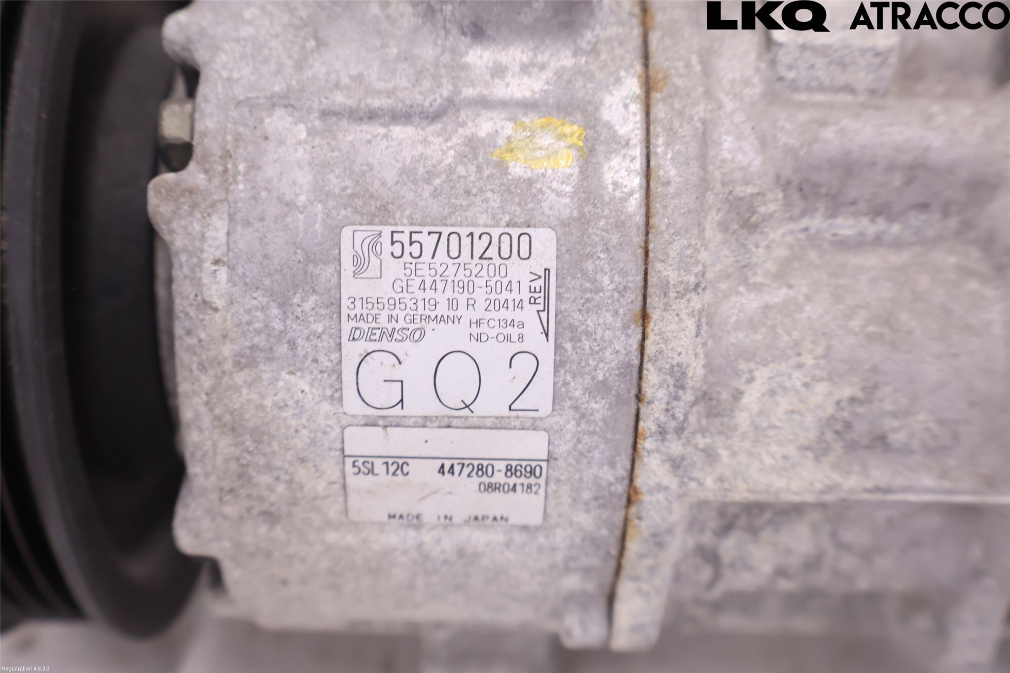 Opel CORSA D 07-14 Varme Ac Kompressor